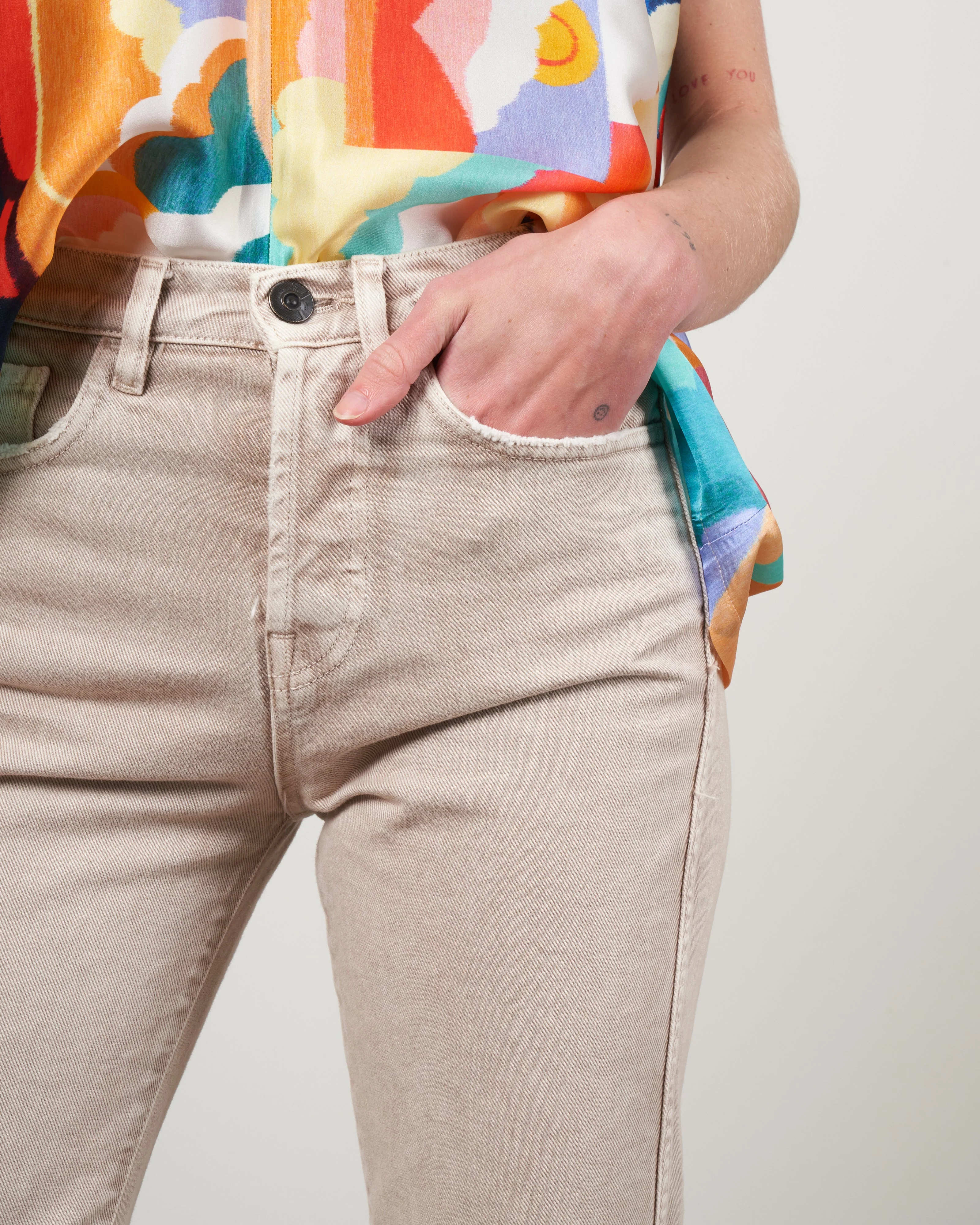 austin crop - mineral beige - Image 2