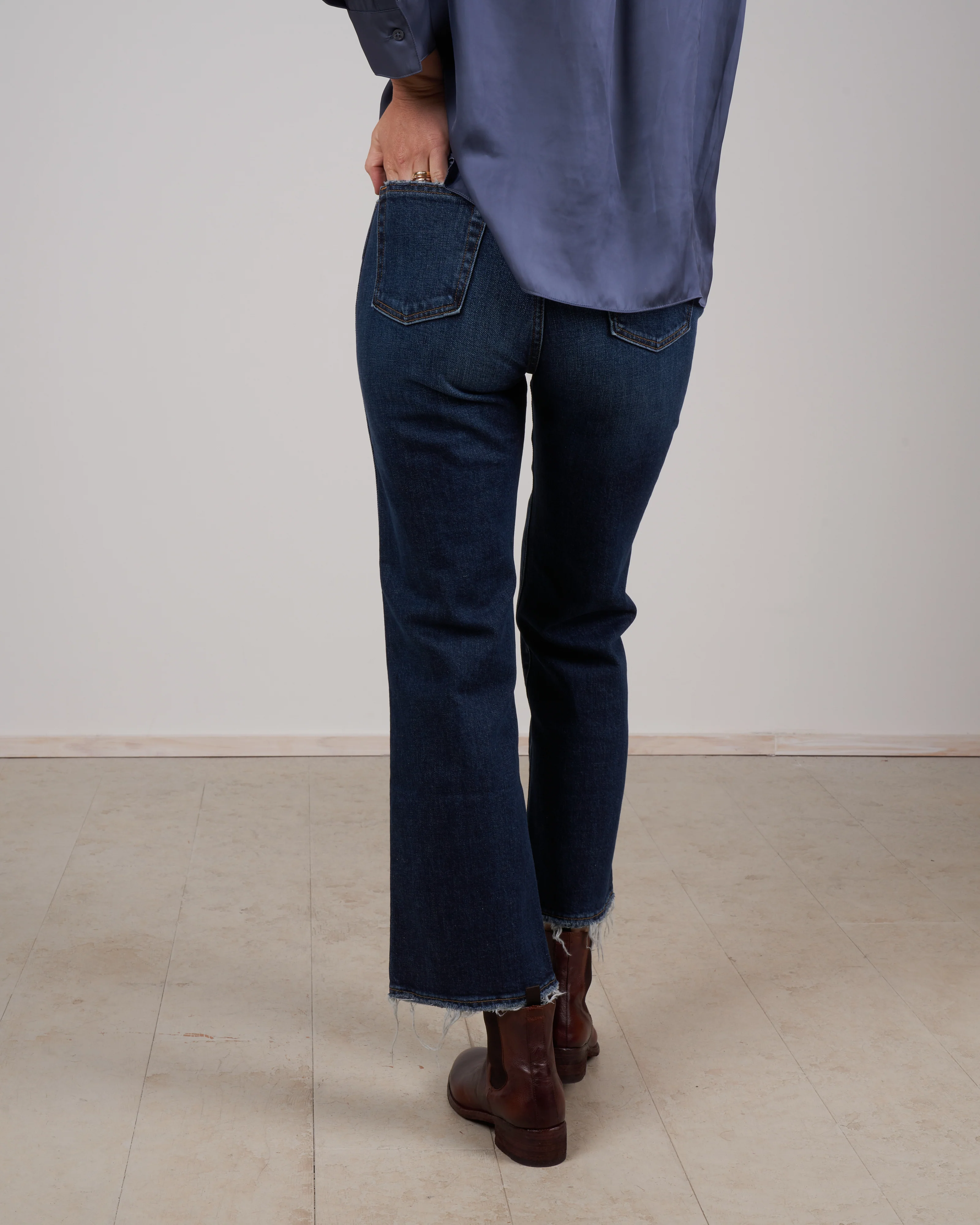 emma sneaker vintage hem - dark recreation - Image 3