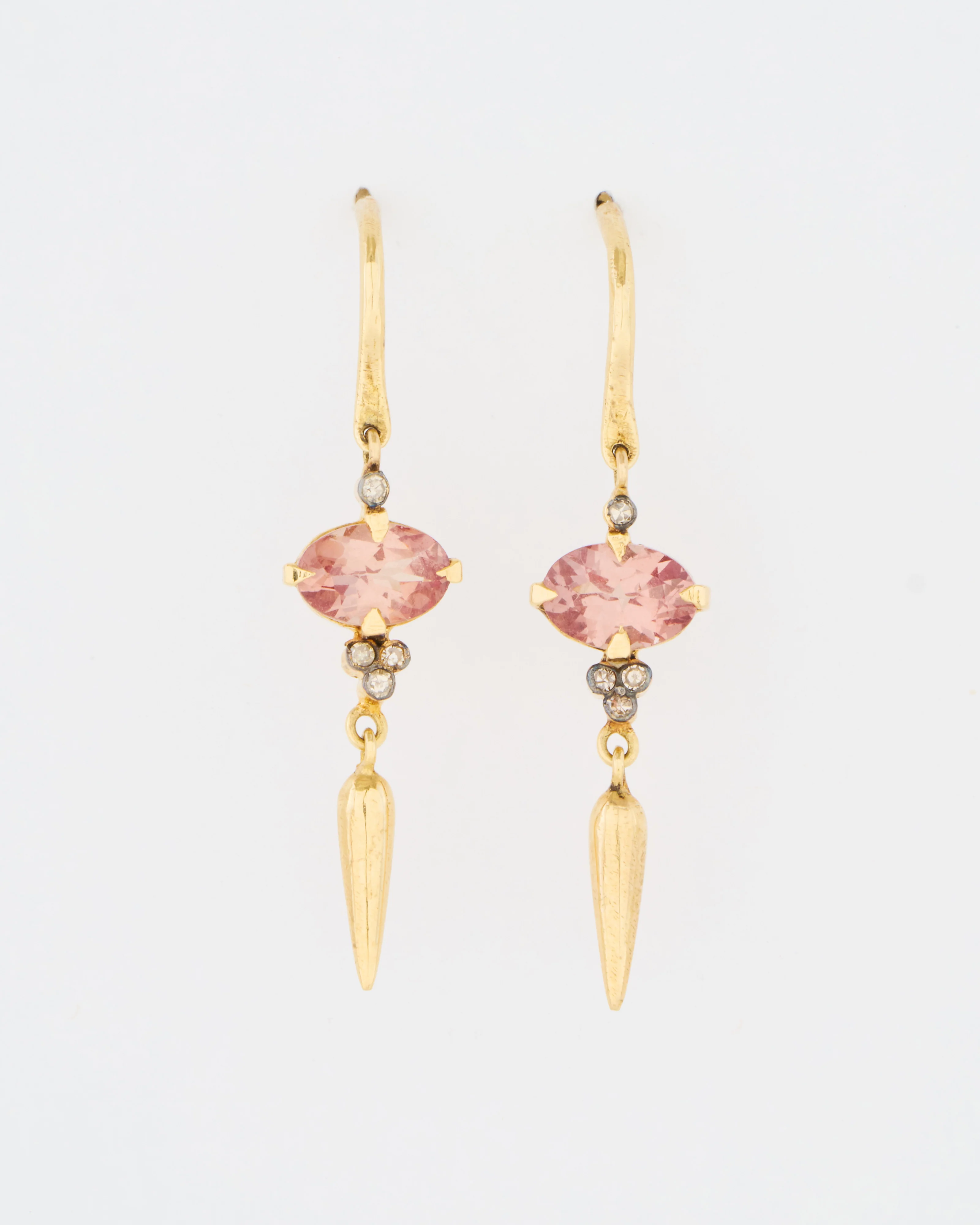 almandine garnet earrings