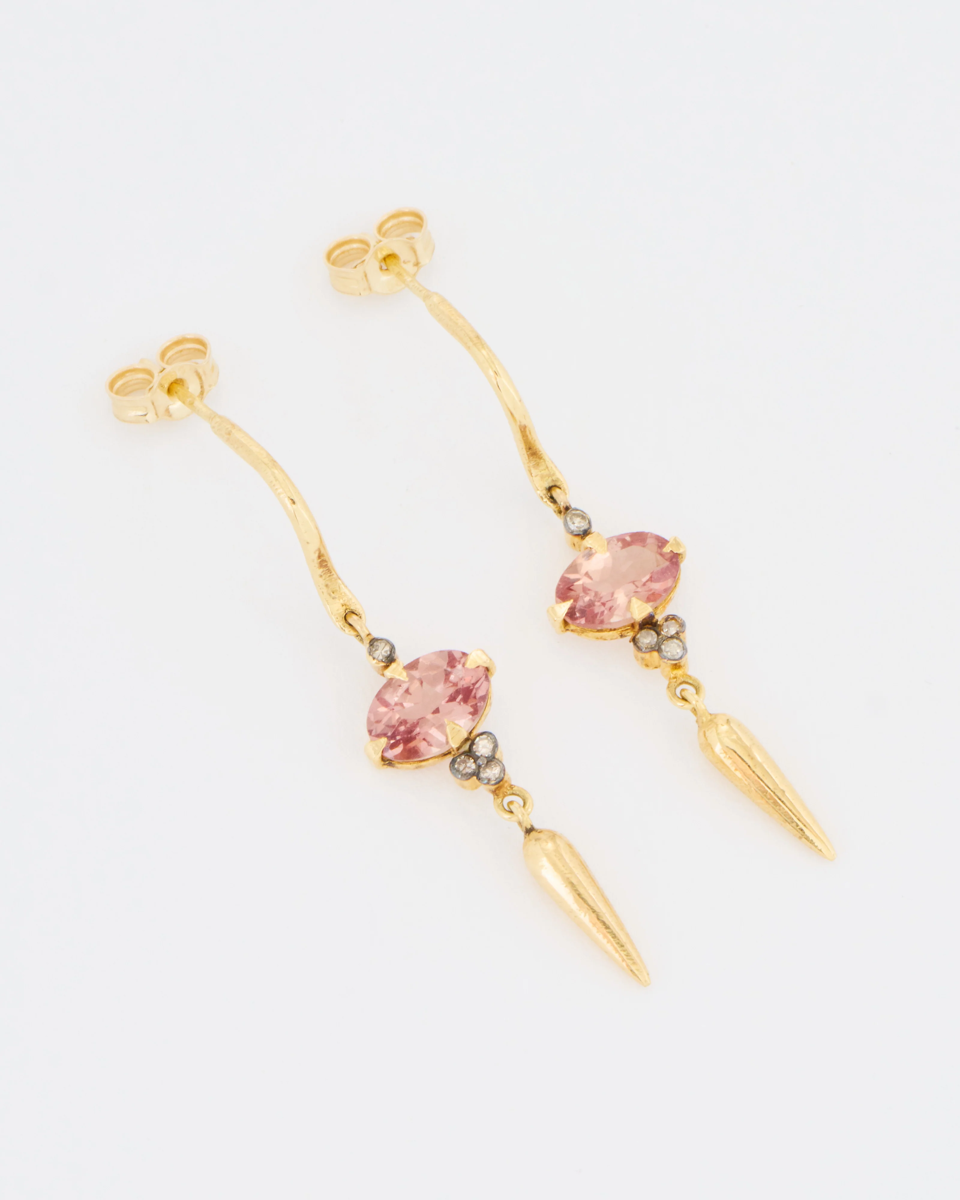 almandine garnet earrings - Image 2