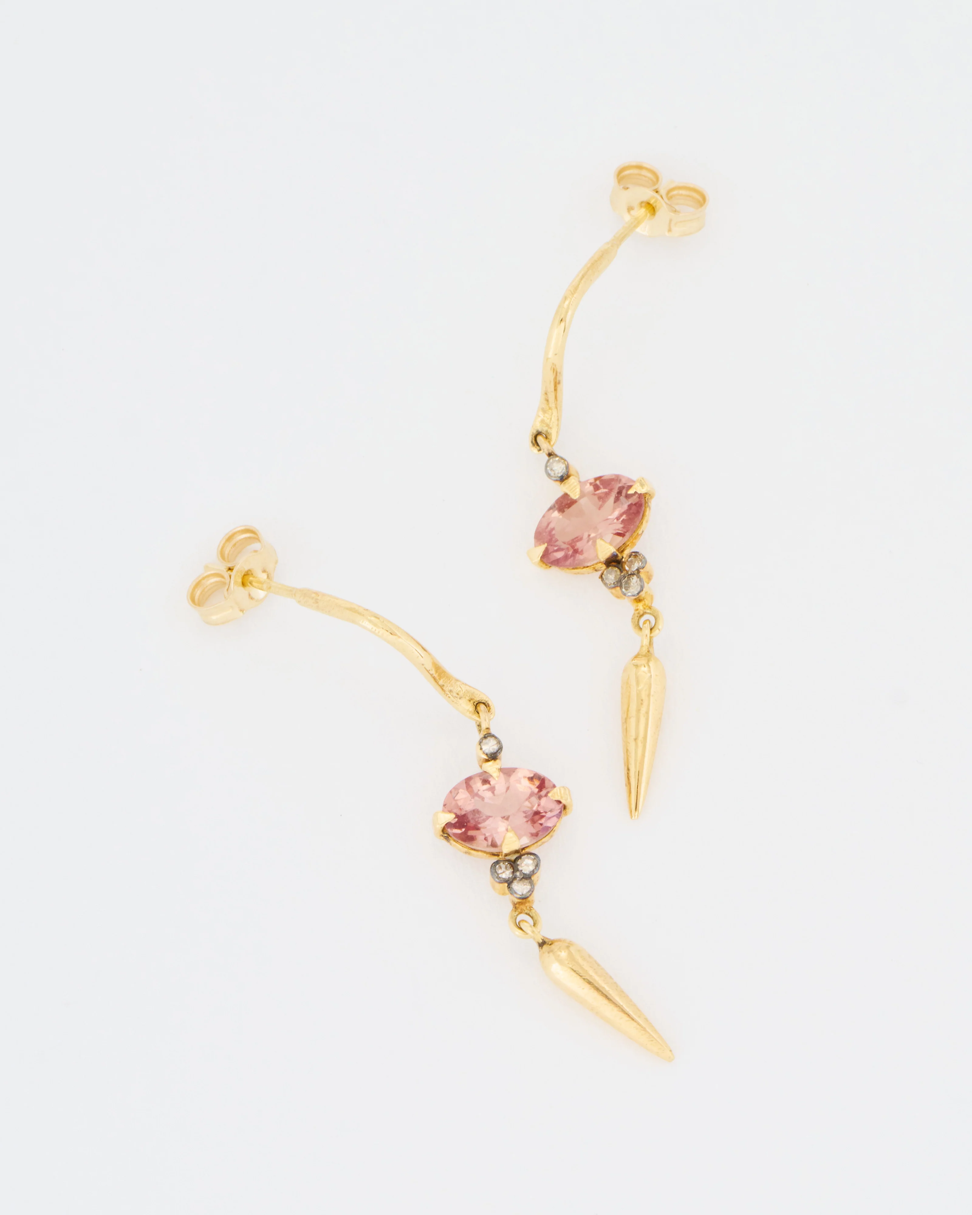 almandine garnet earrings - Image 3