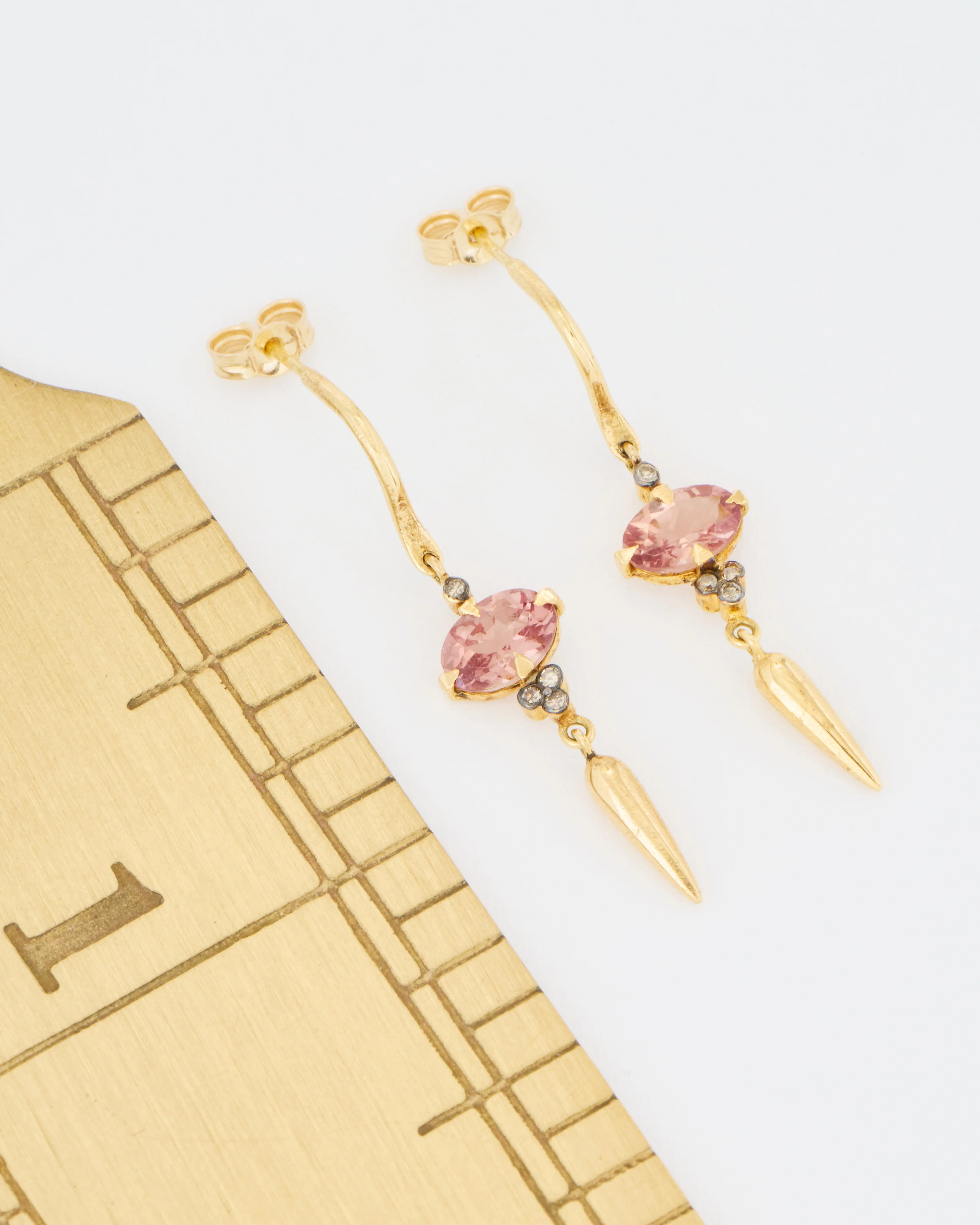 almandine garnet earrings - Image 5