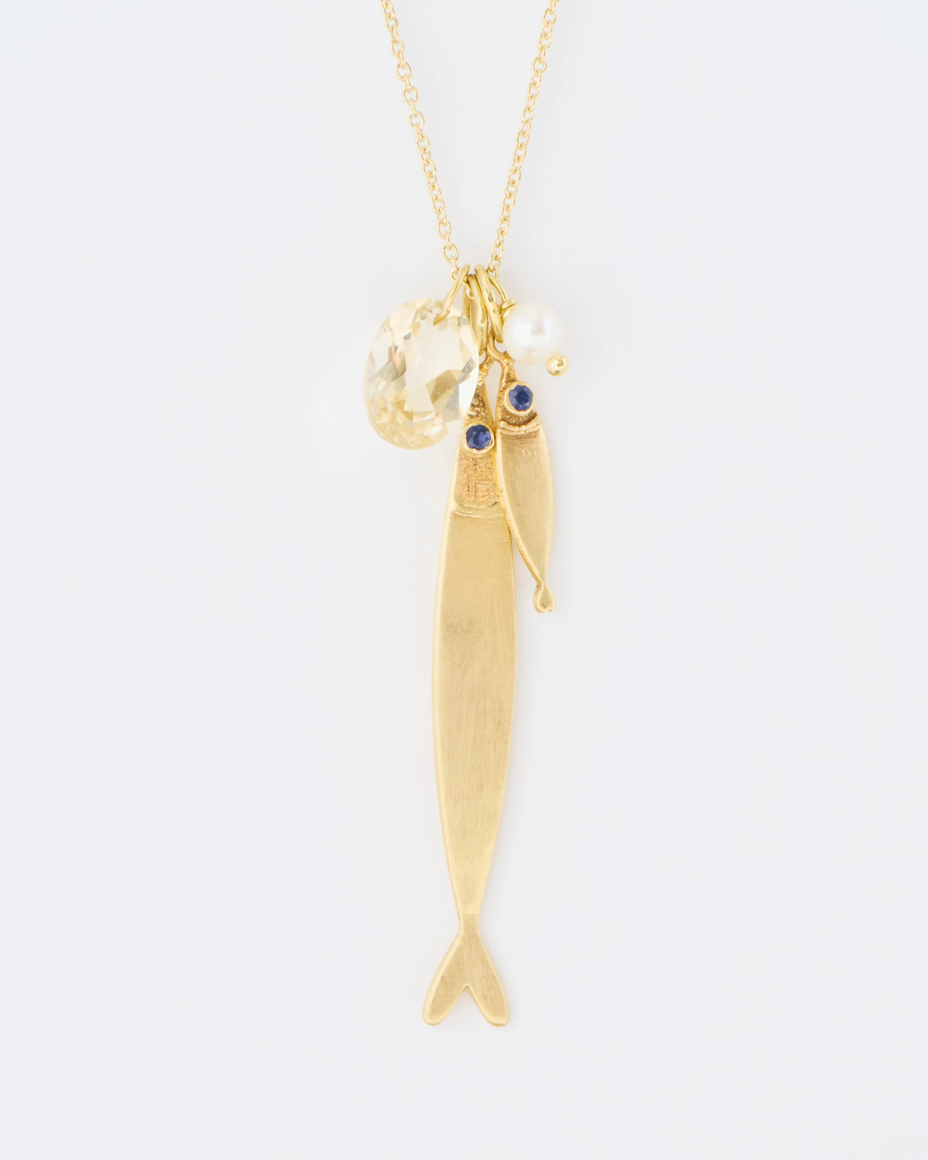 fish charm necklace - Image 2