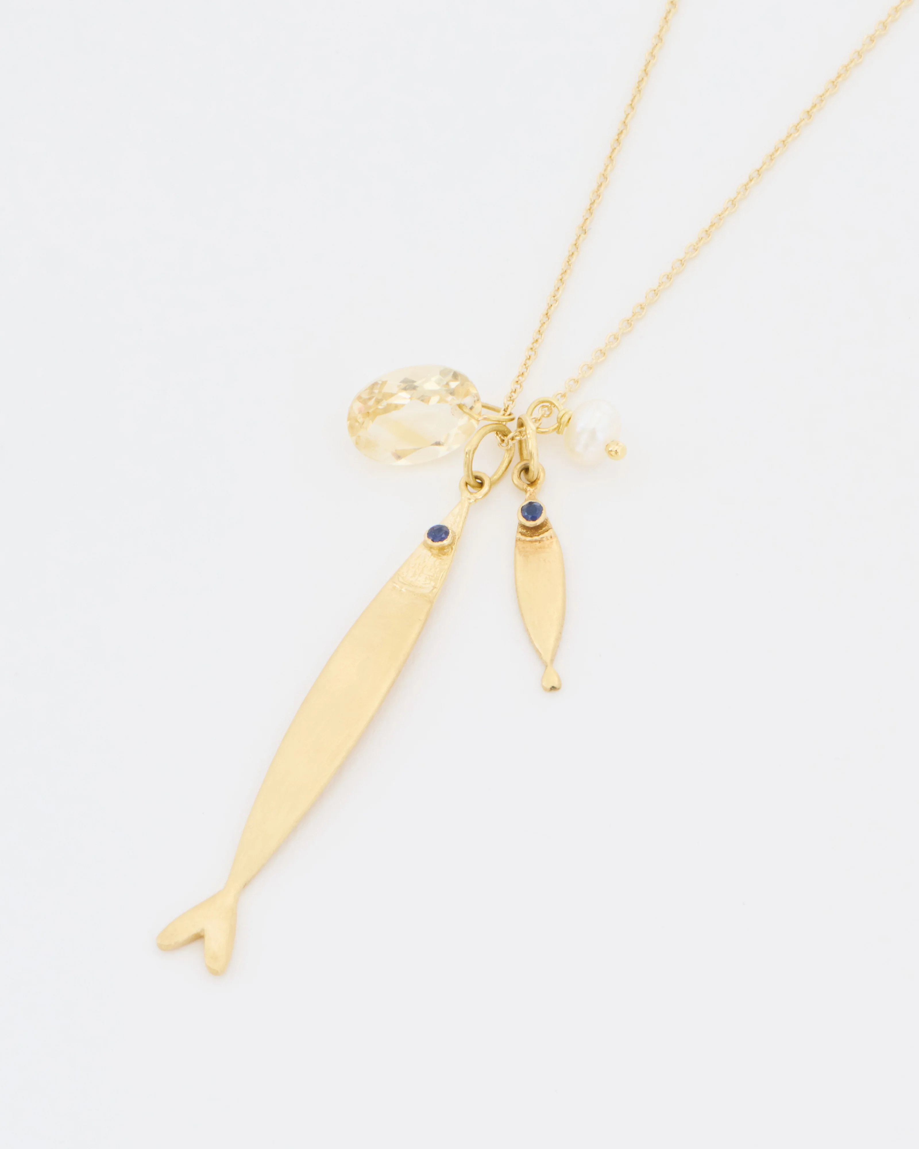 fish charm necklace - Image 4