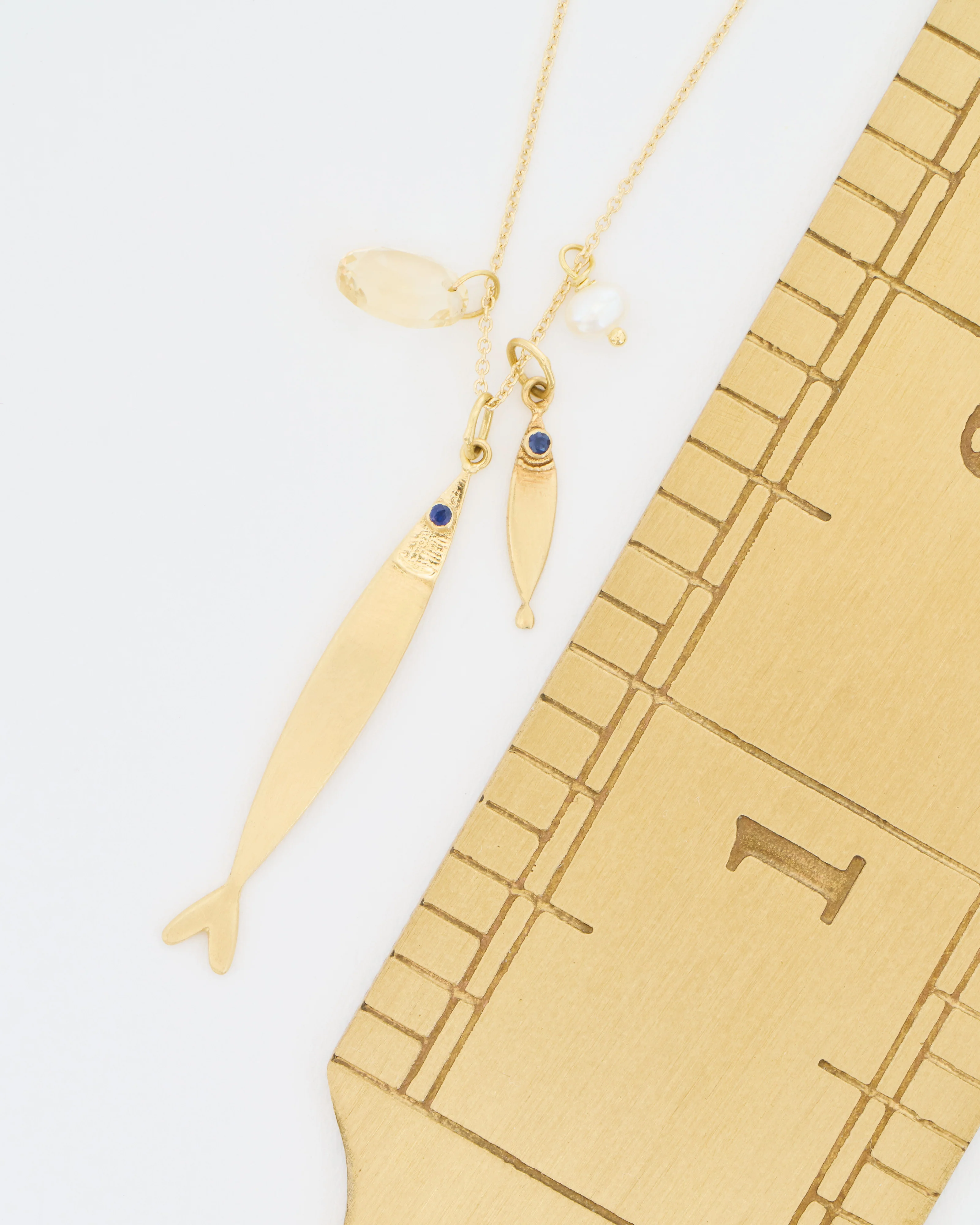 fish charm necklace - Image 6