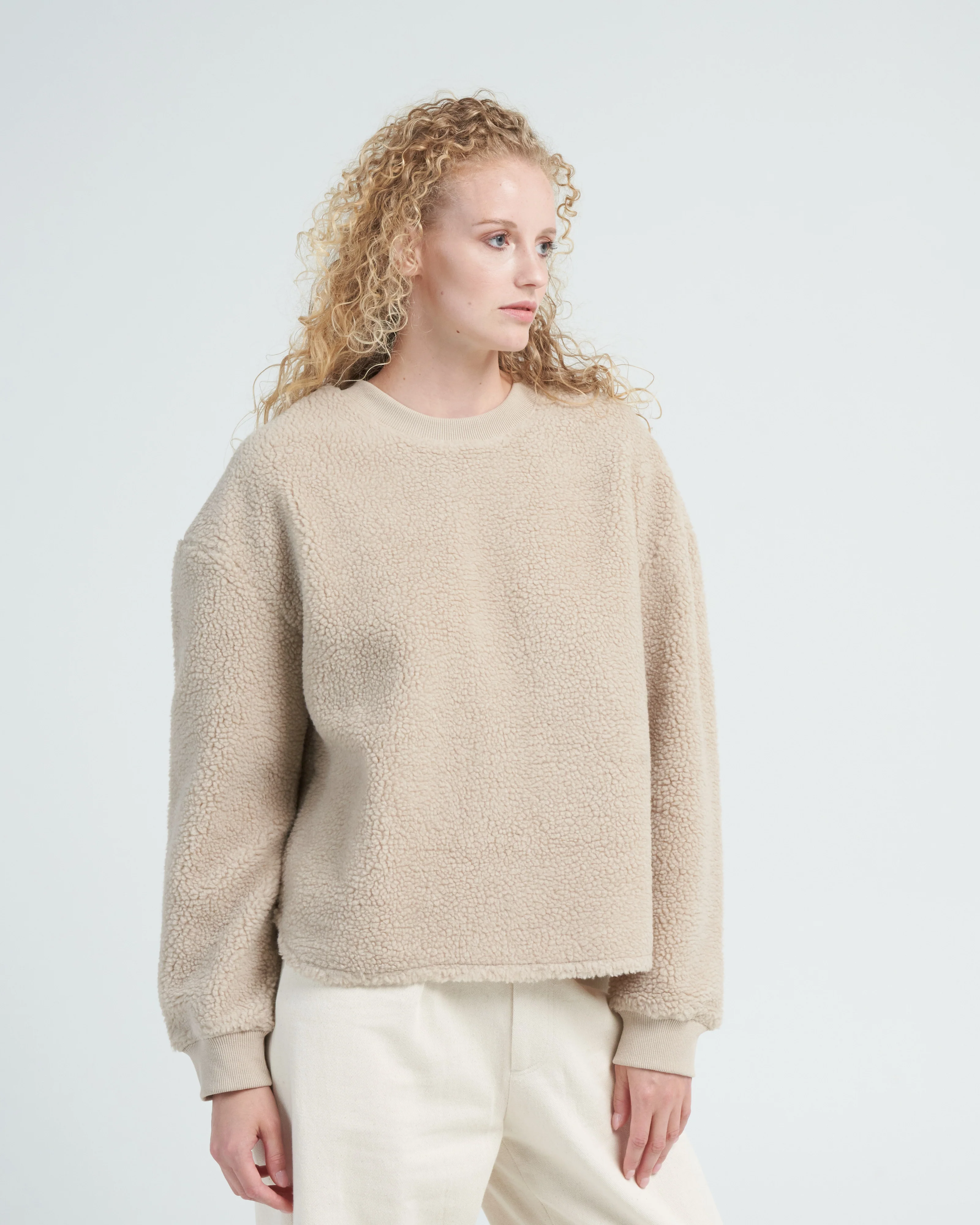 chunky keepsake jumper - beige - Image 2