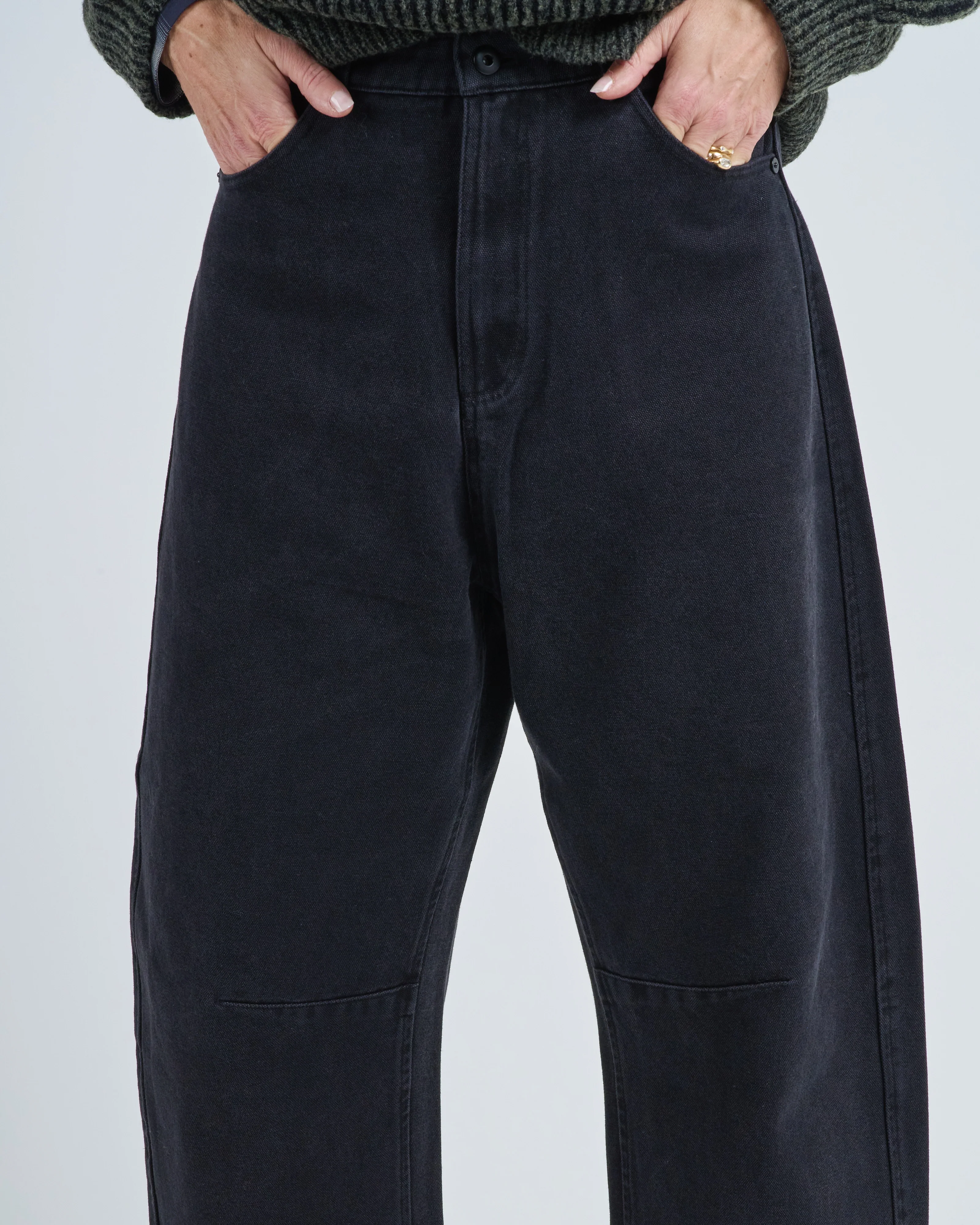 curve legged work trouser - Image 2