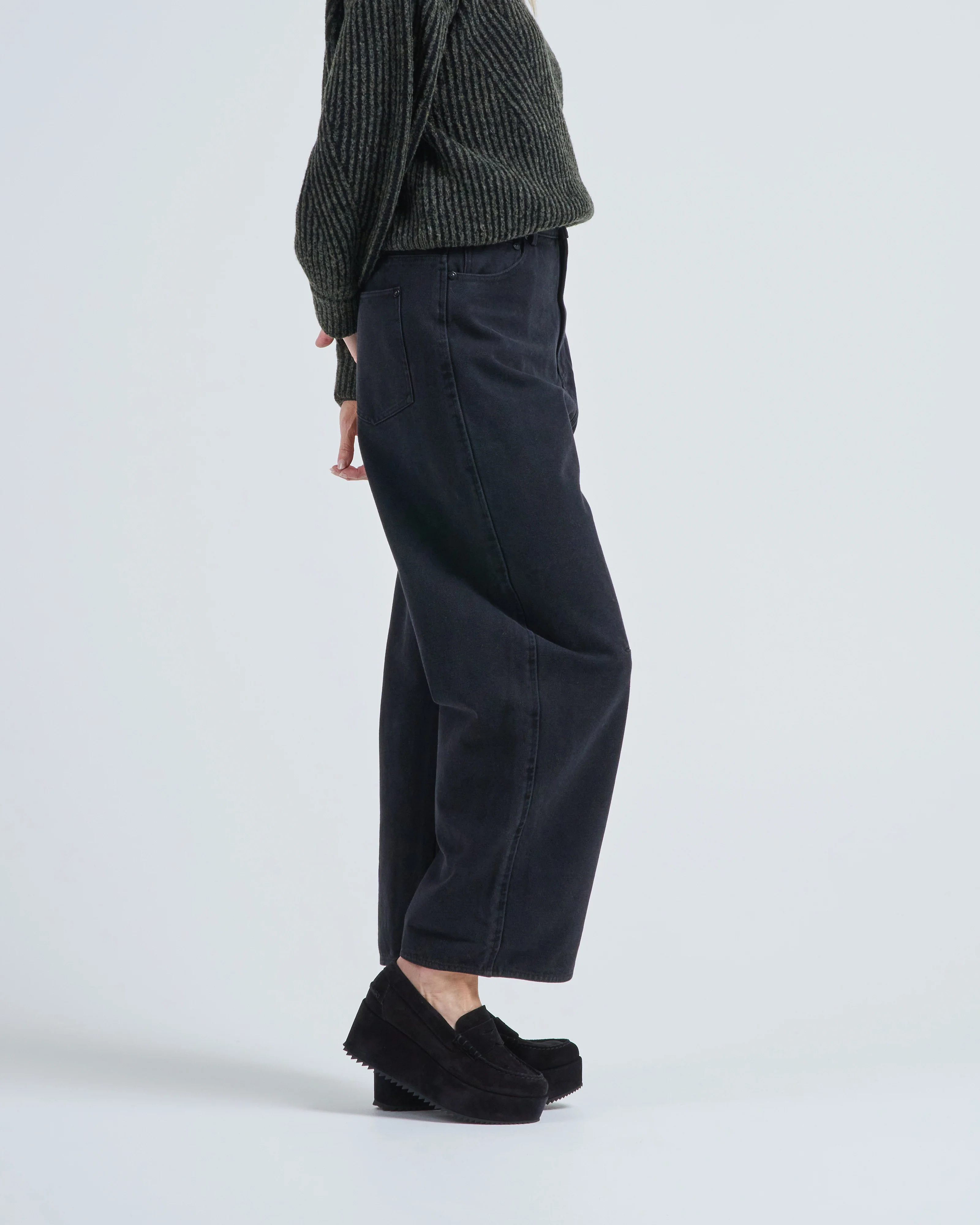 curve legged work trouser - Image 4