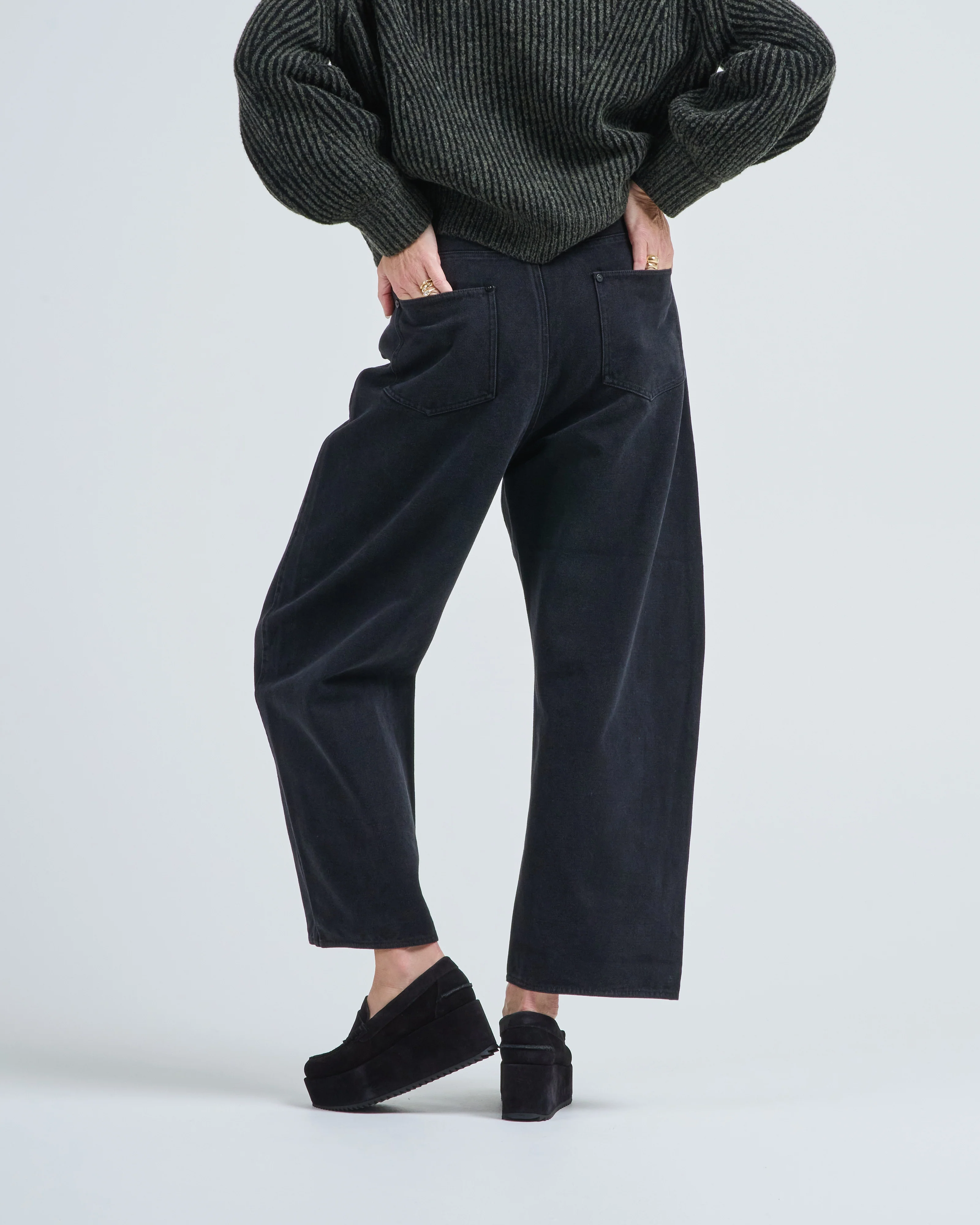 curve legged work trouser - Image 5
