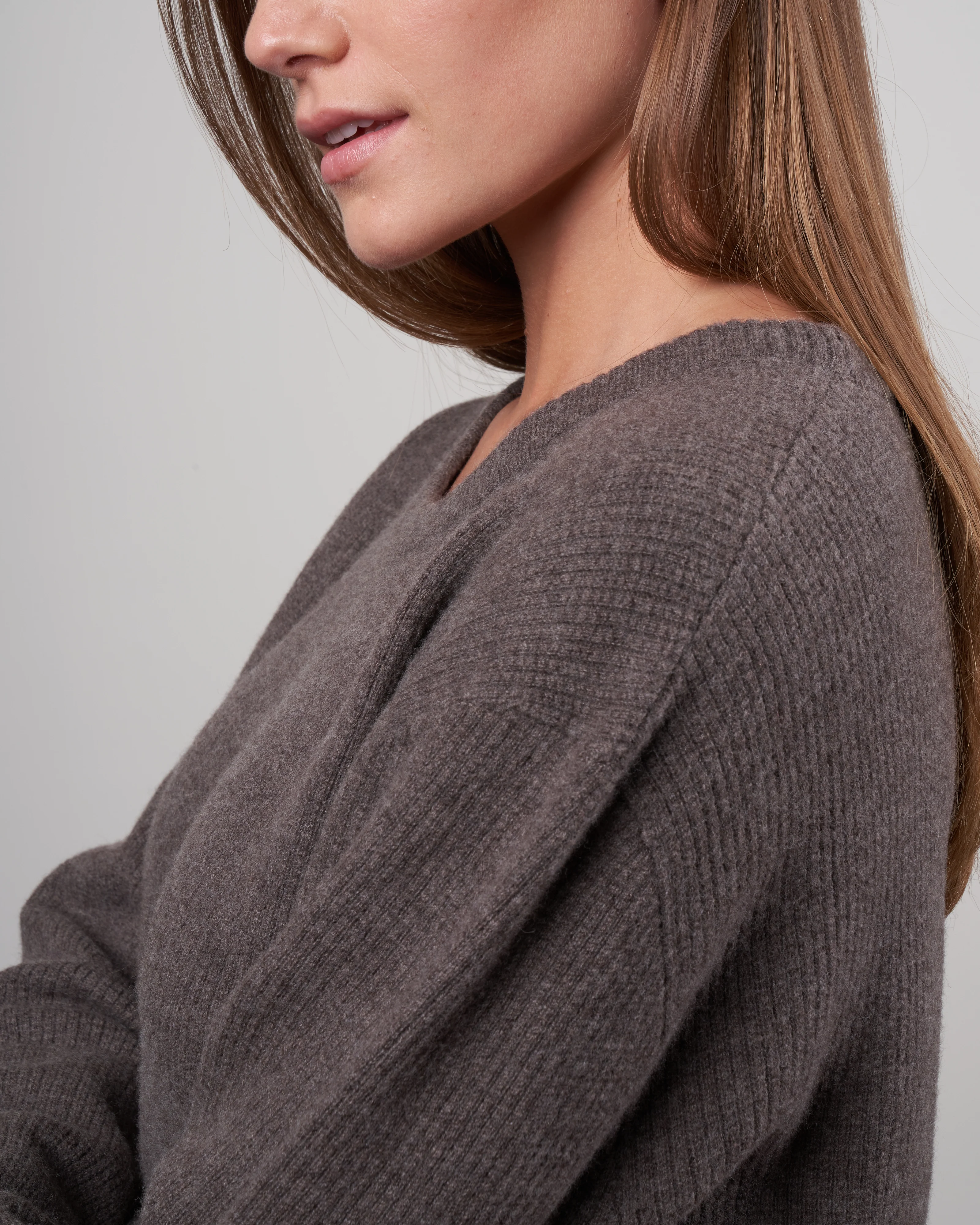 everyday crewneck sweater - umber - Image 5