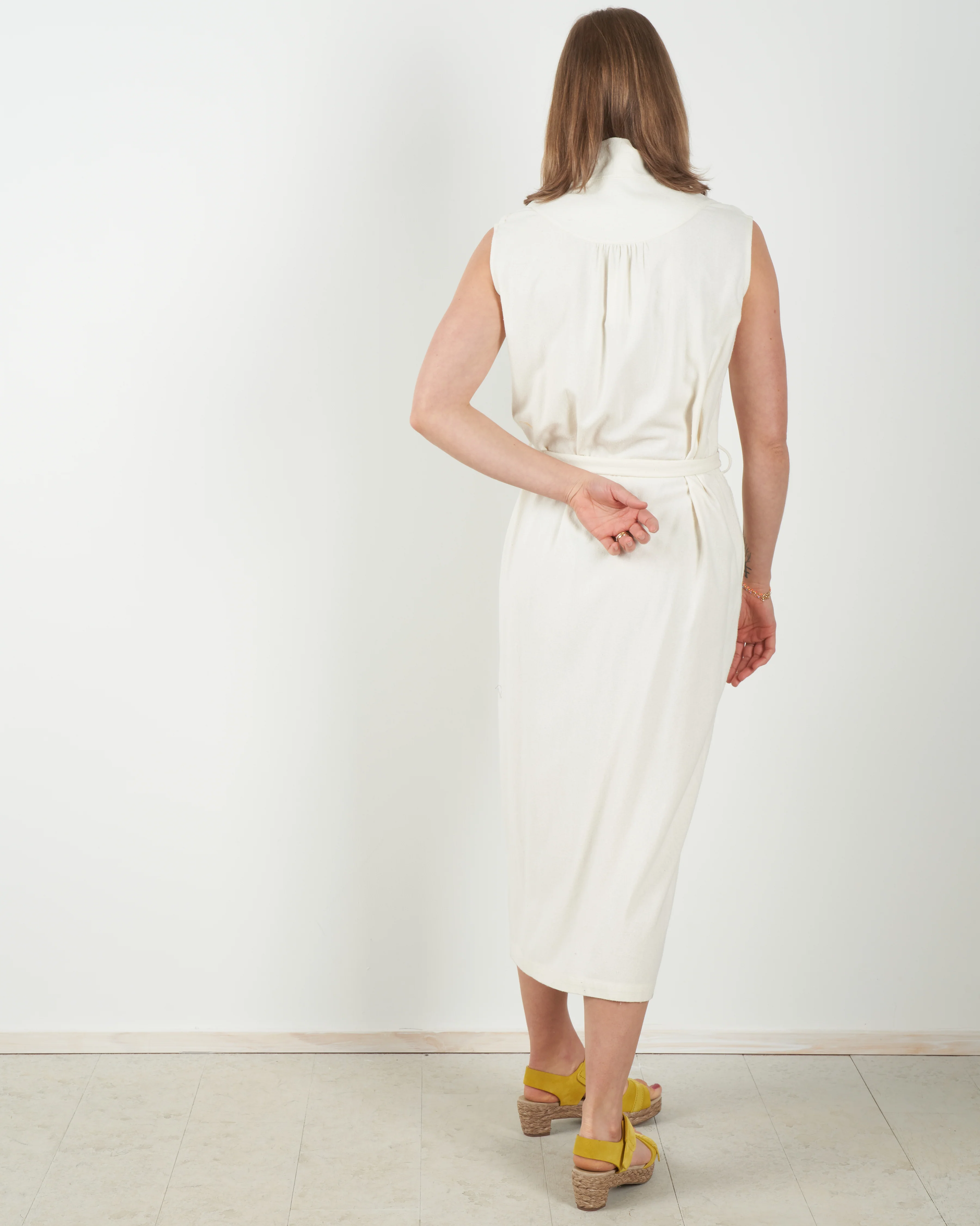 karate vest dress - off white - Image 4