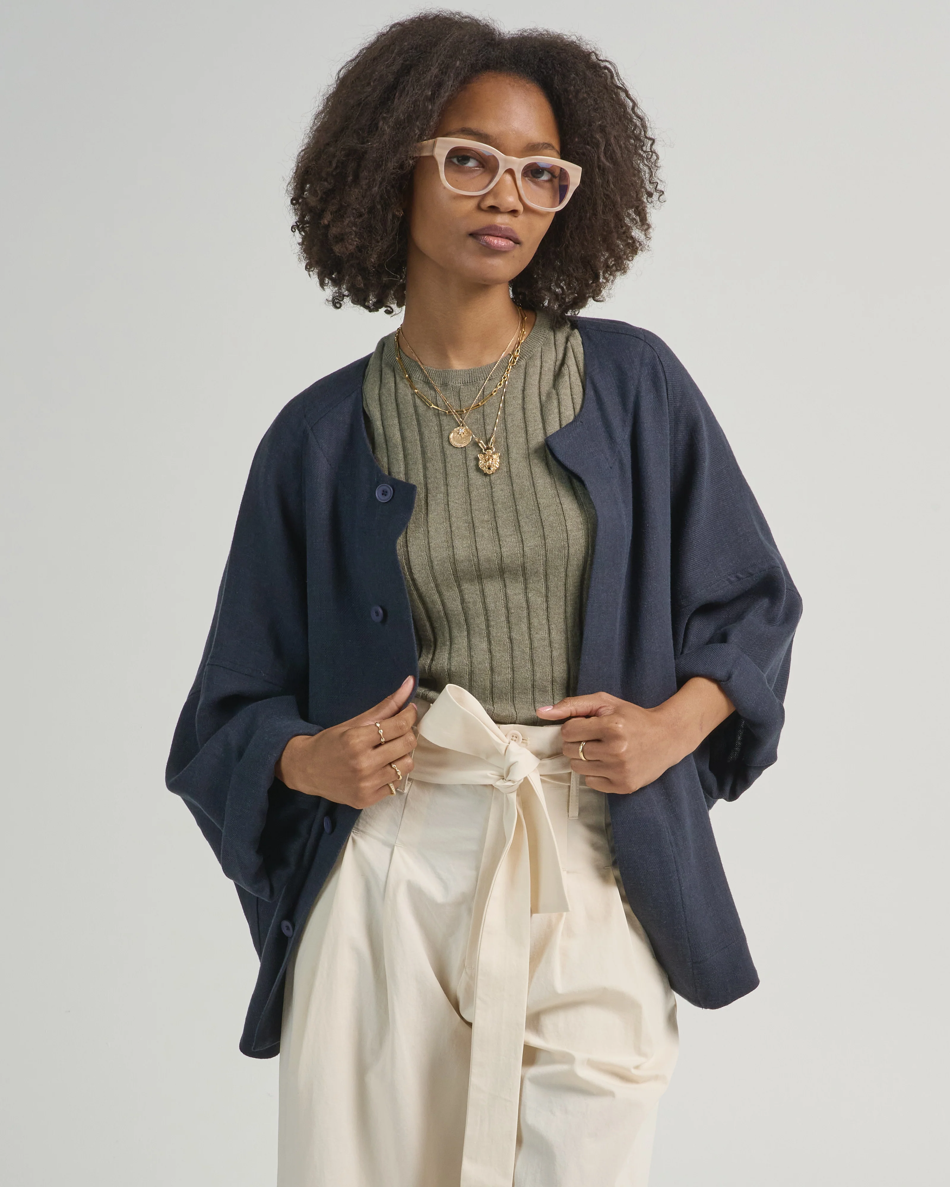 lantern shirt jacket - Image 2