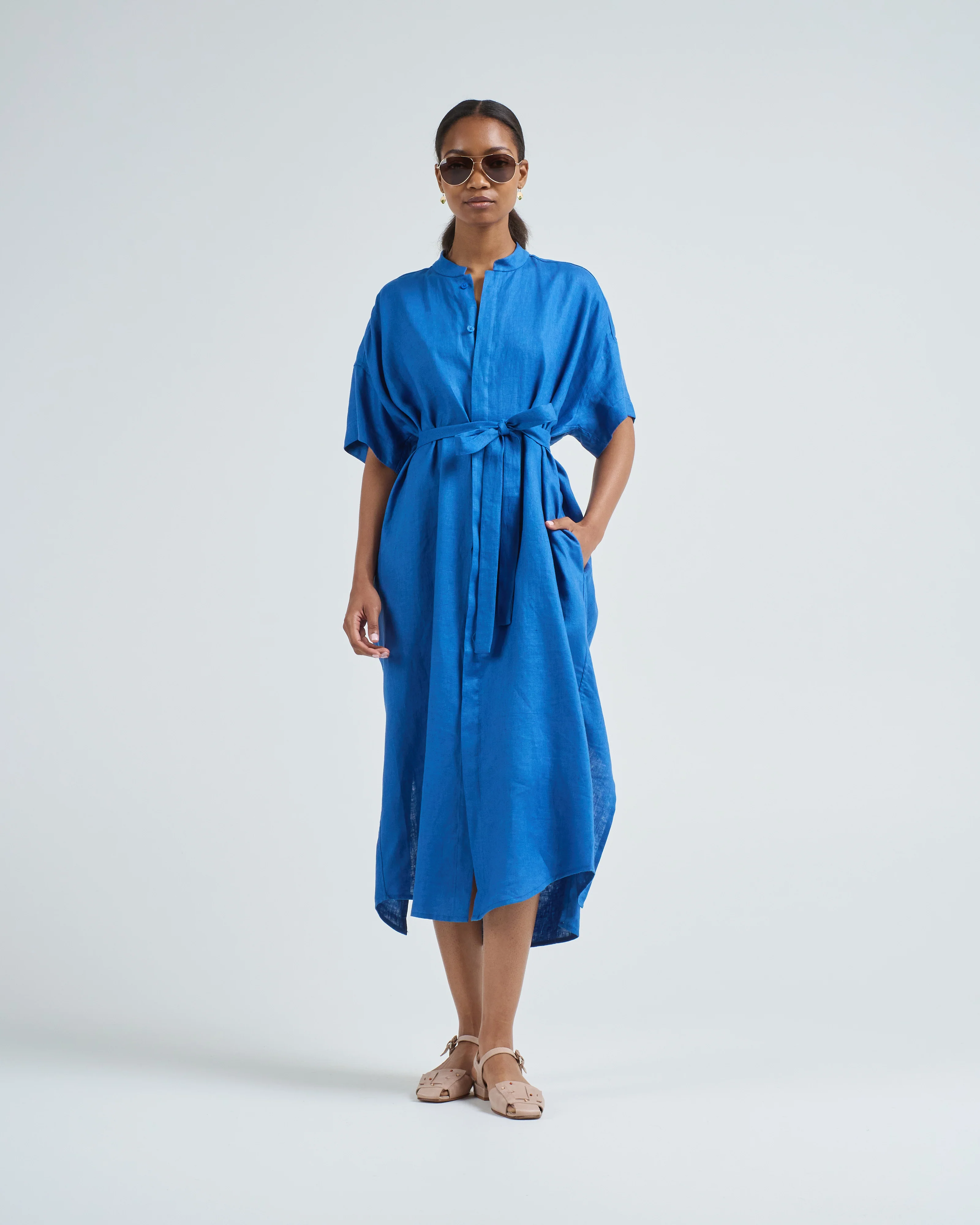 linen shirtdress - Image 3