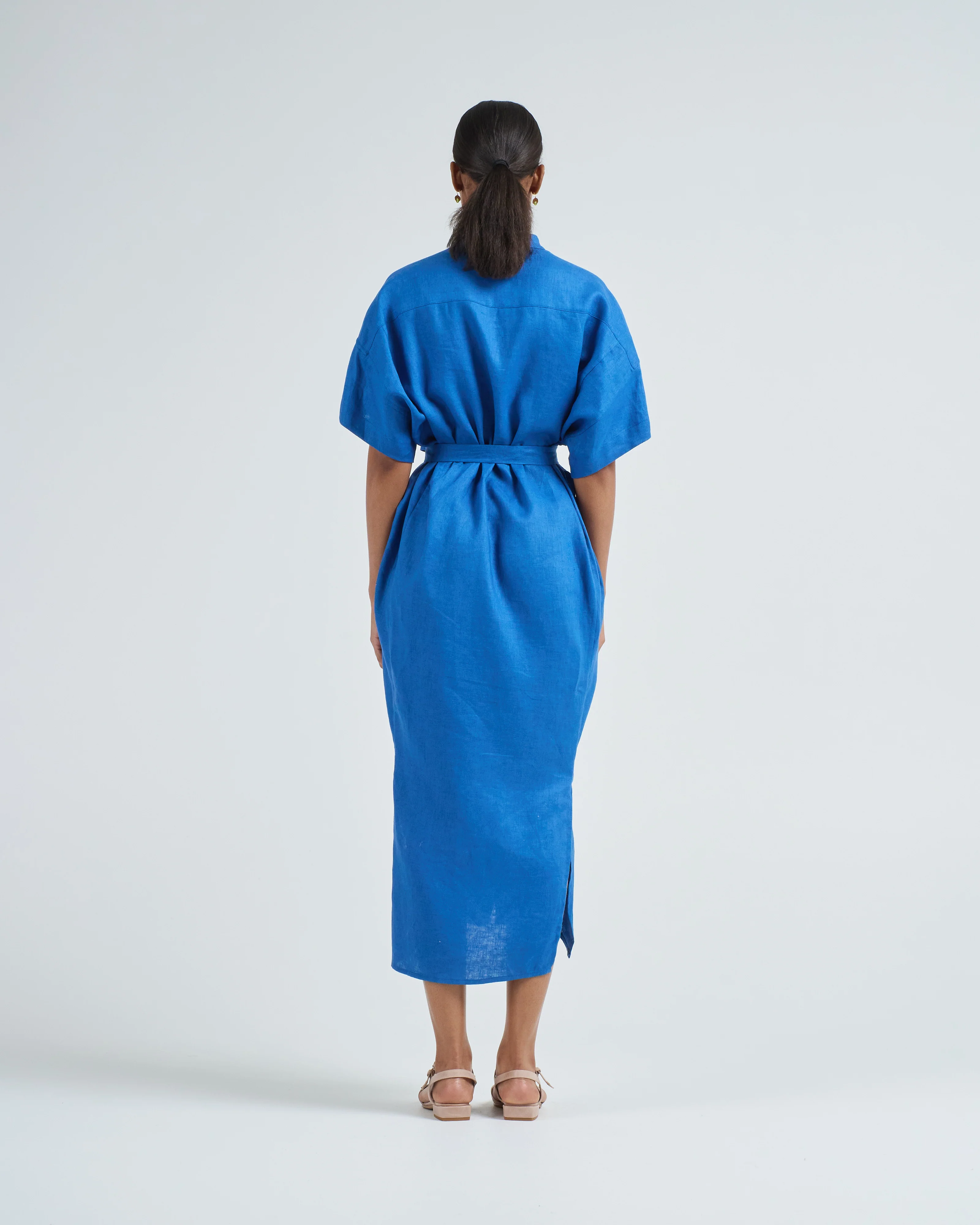 linen shirtdress - Image 4