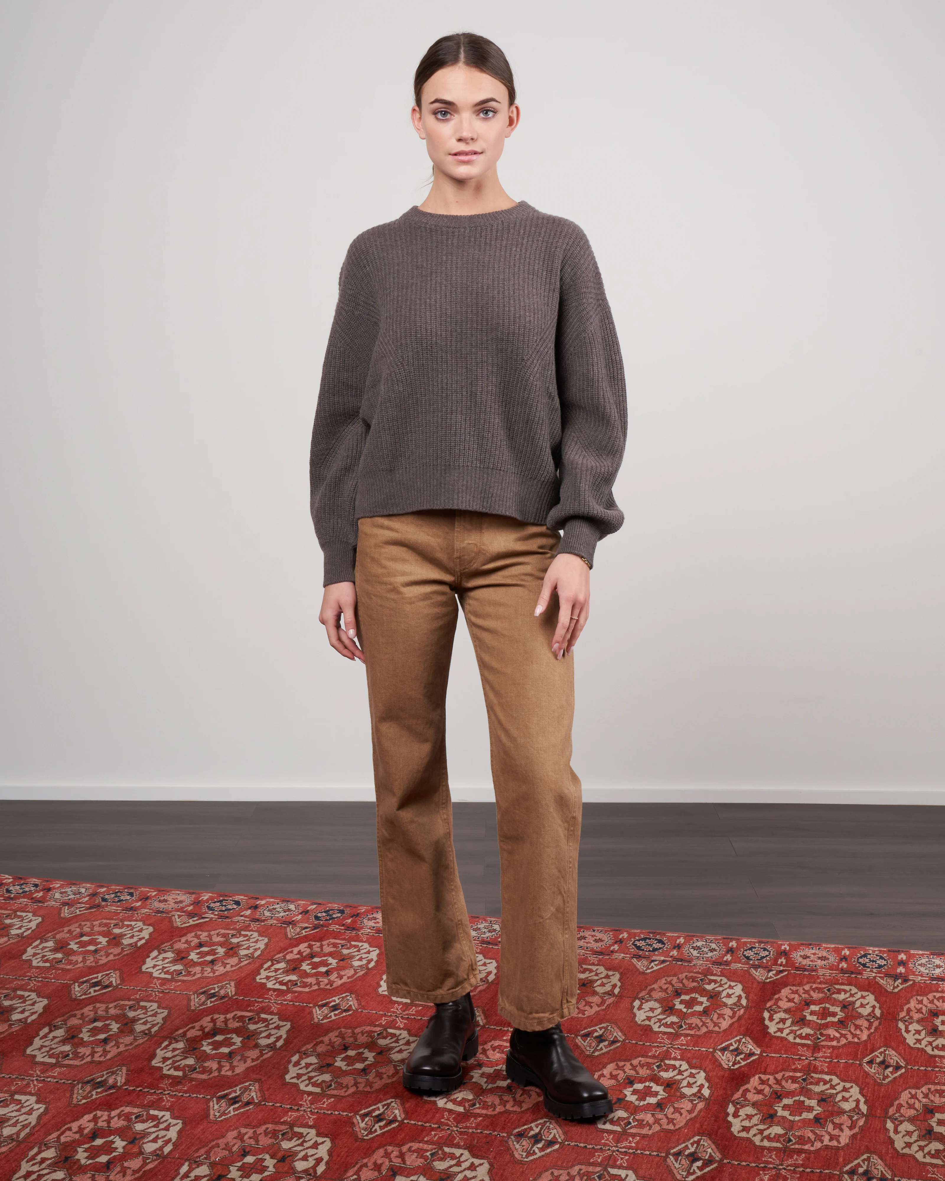 poet sweater - umber - Image 2
