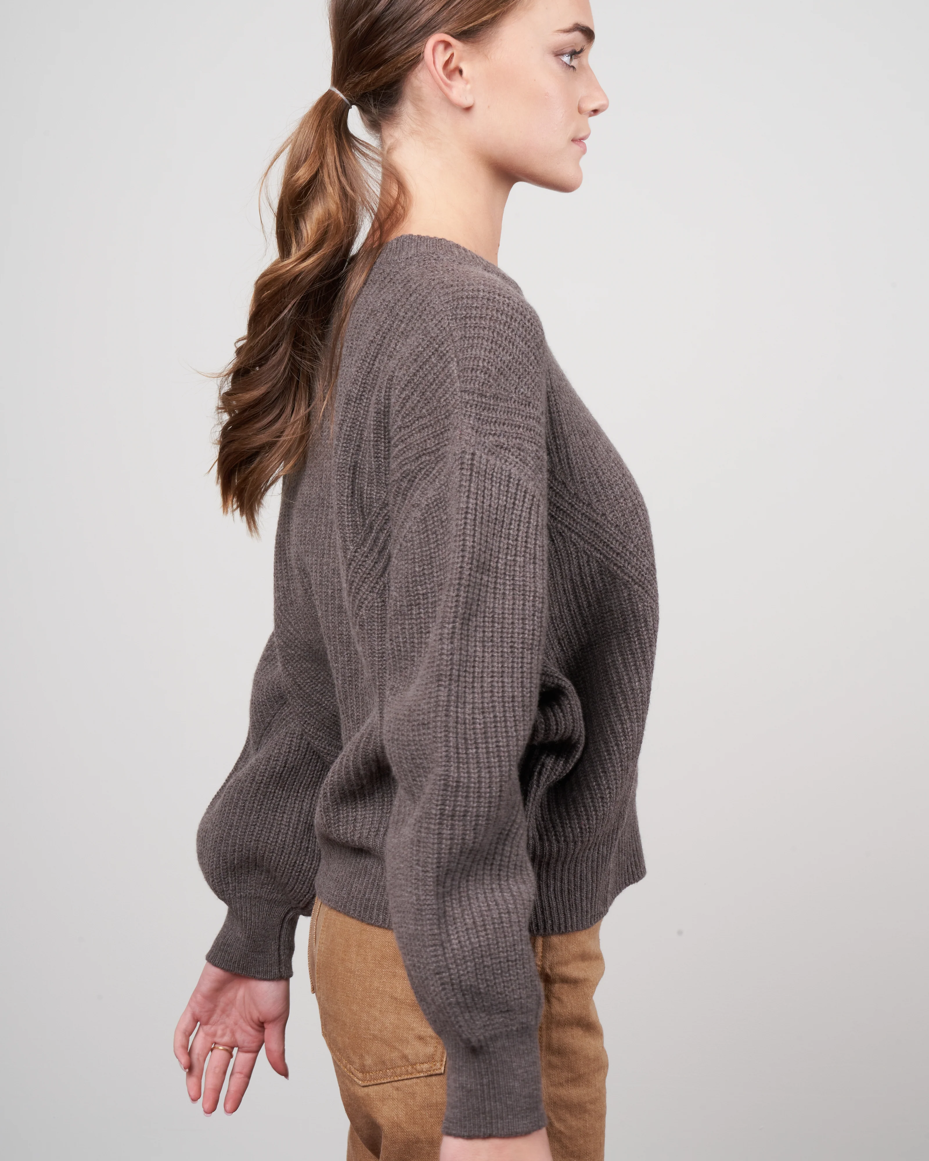 poet sweater - umber - Image 3