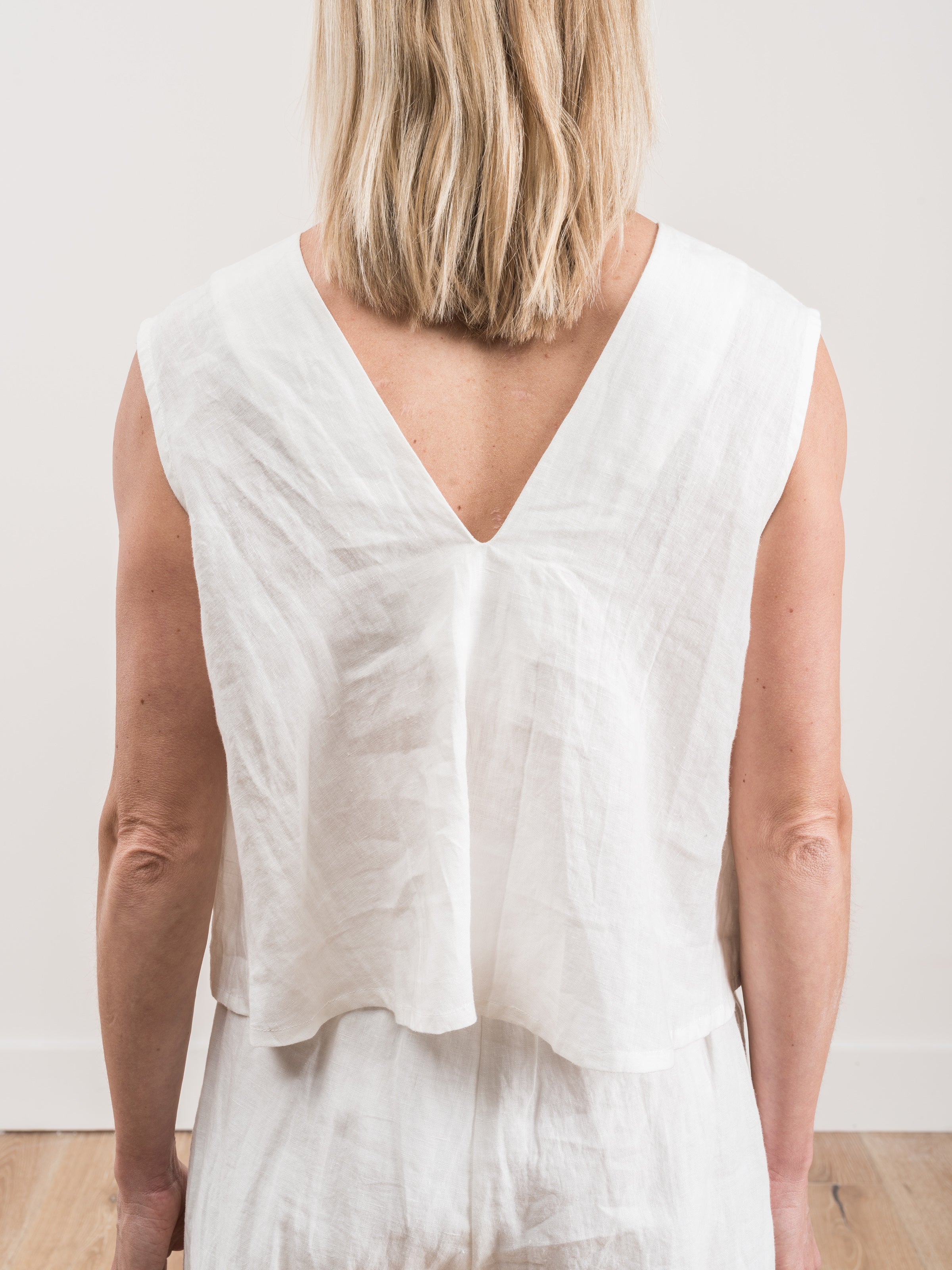 reversible tank - off white - Image 5