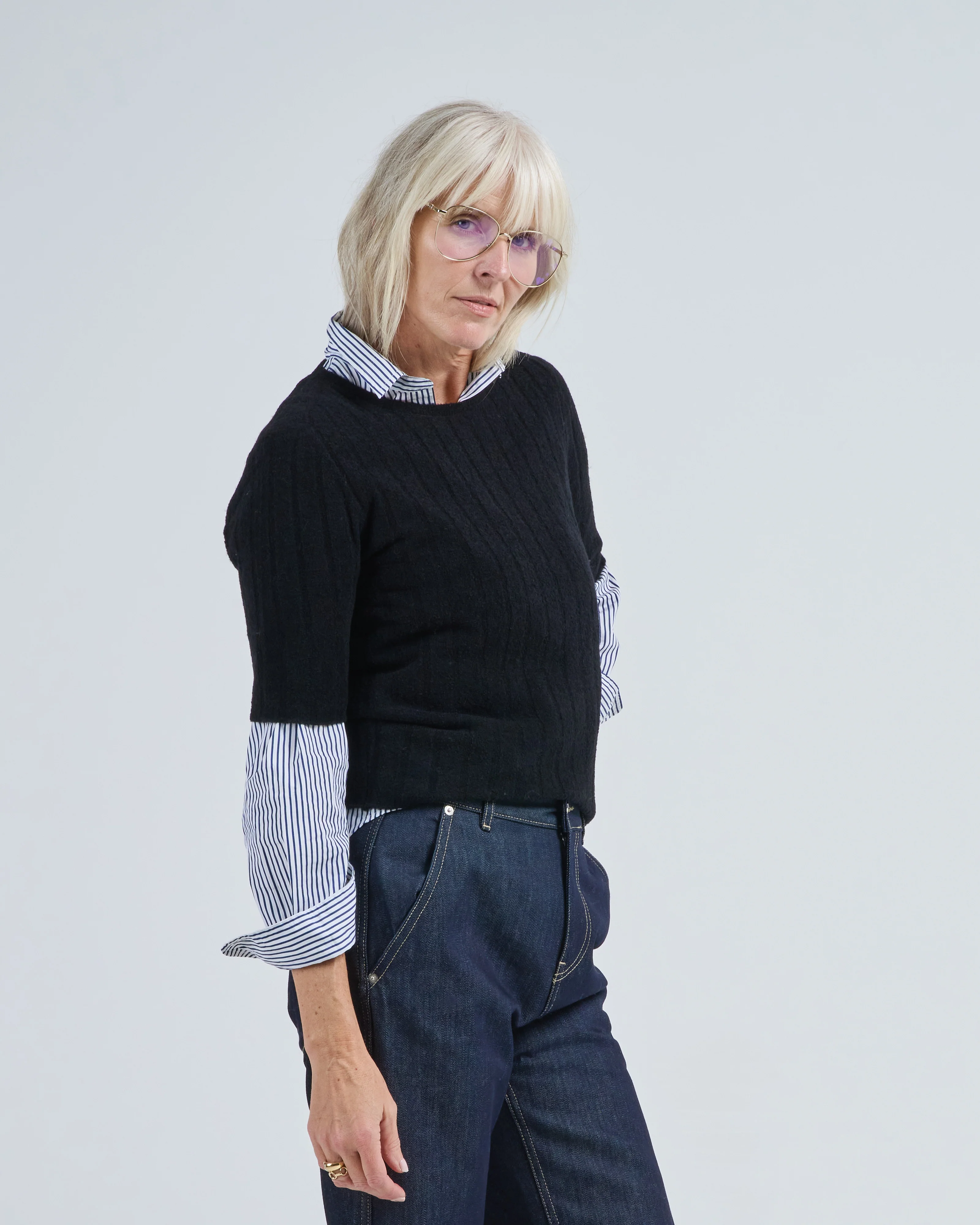 ribbed short sleeves - Image 4