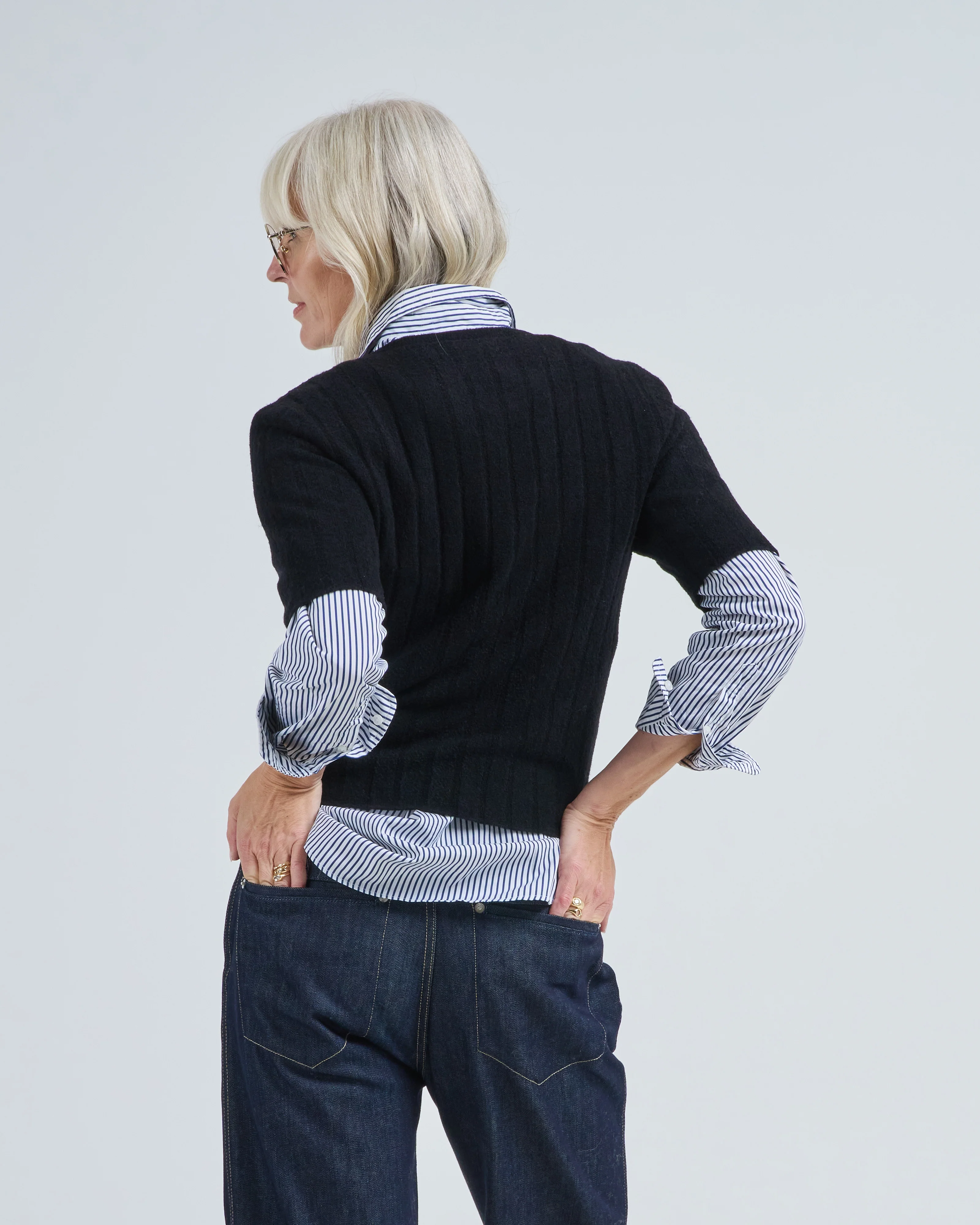 ribbed short sleeves - Image 5