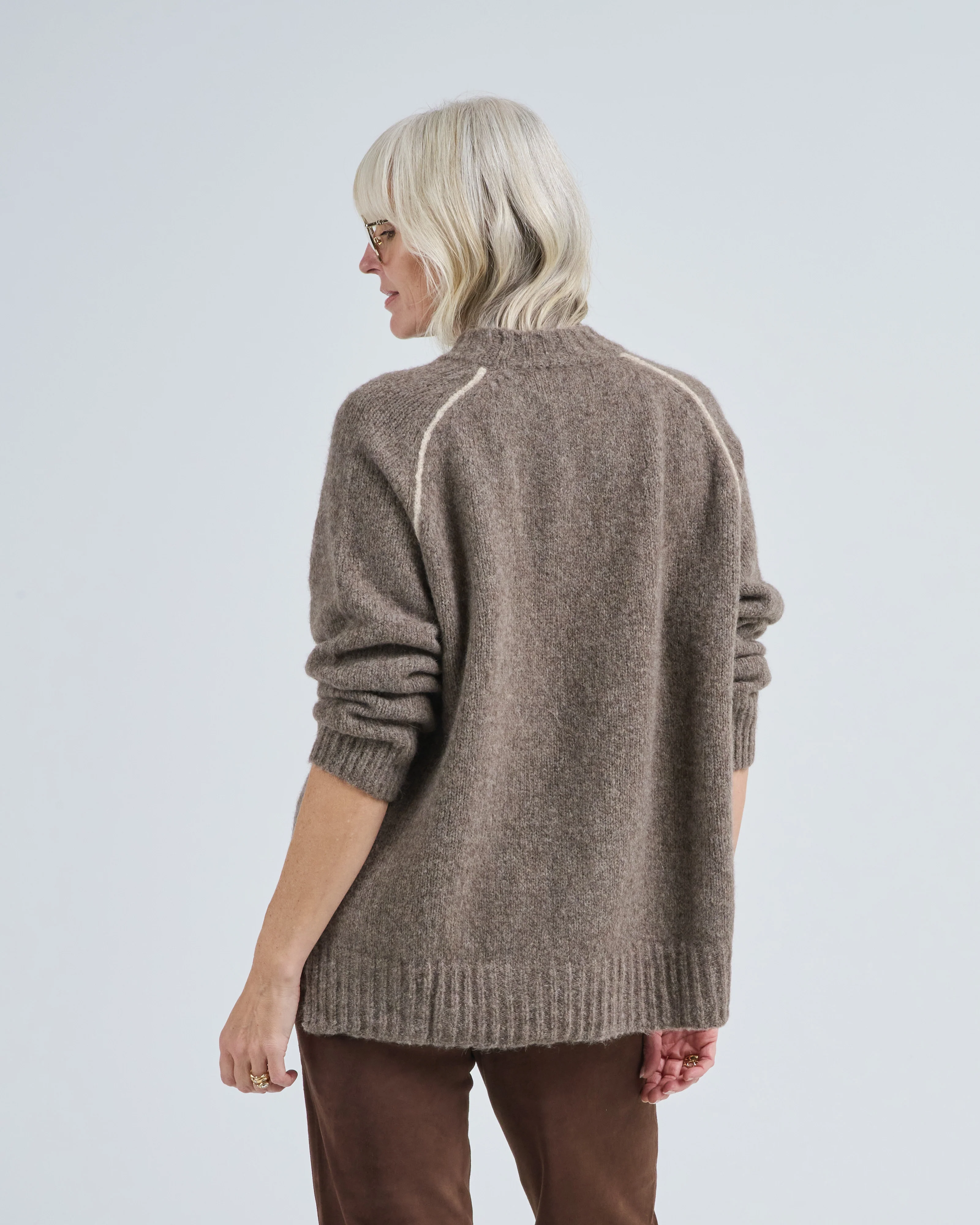 rolled seams pullover - Image 4
