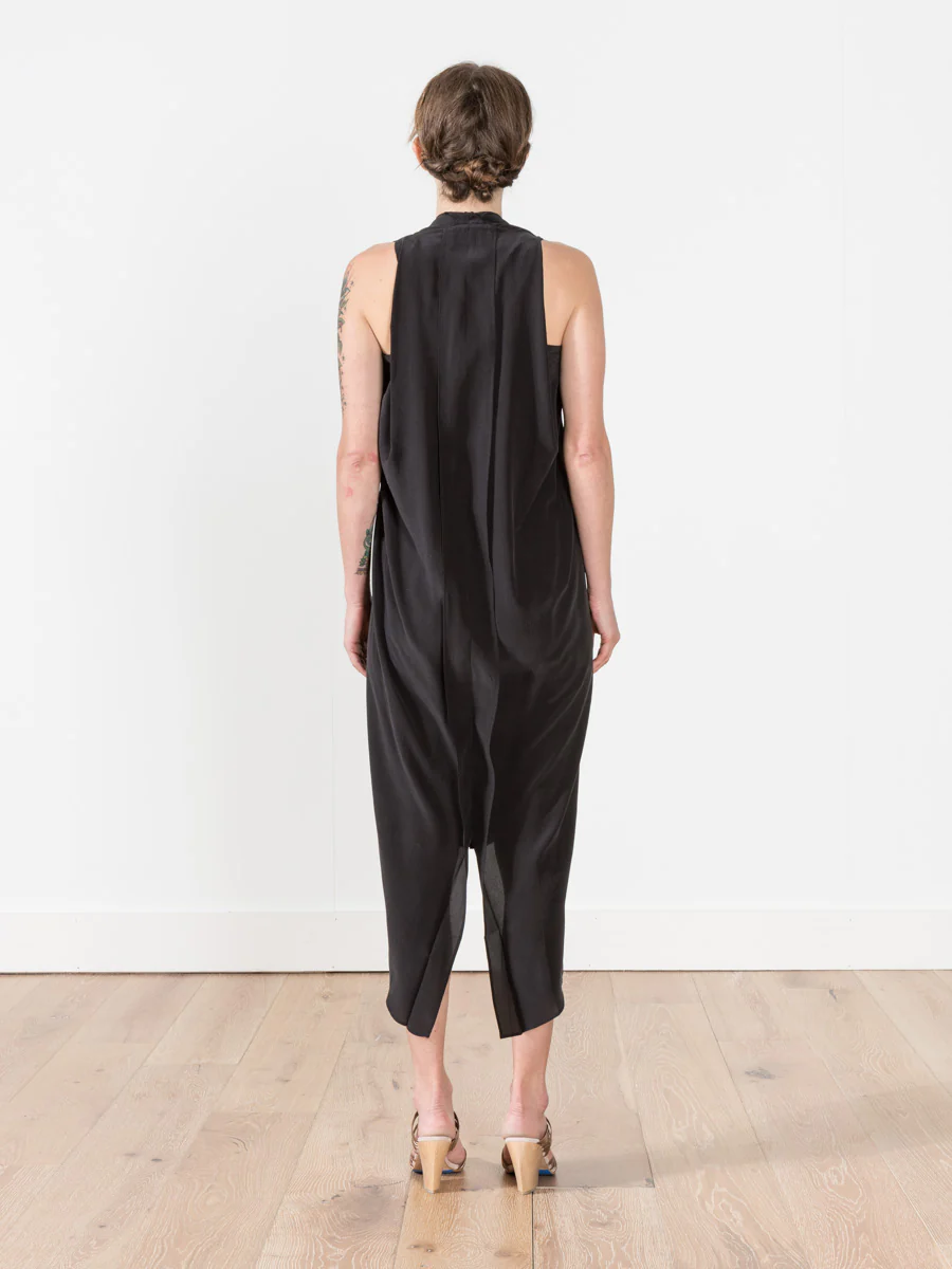 origami dress - black - Image 3