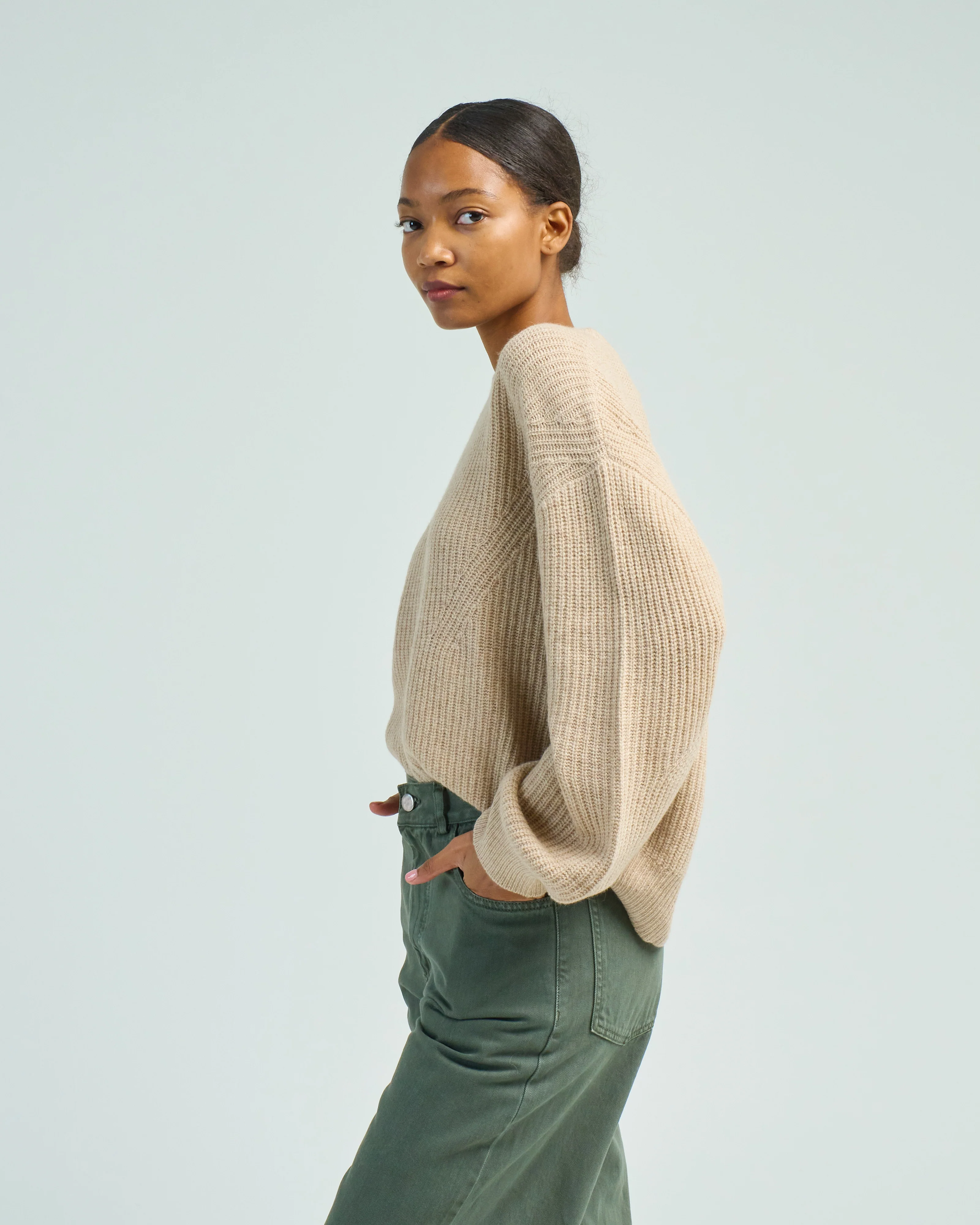 signature yak poet sweater - Image 3