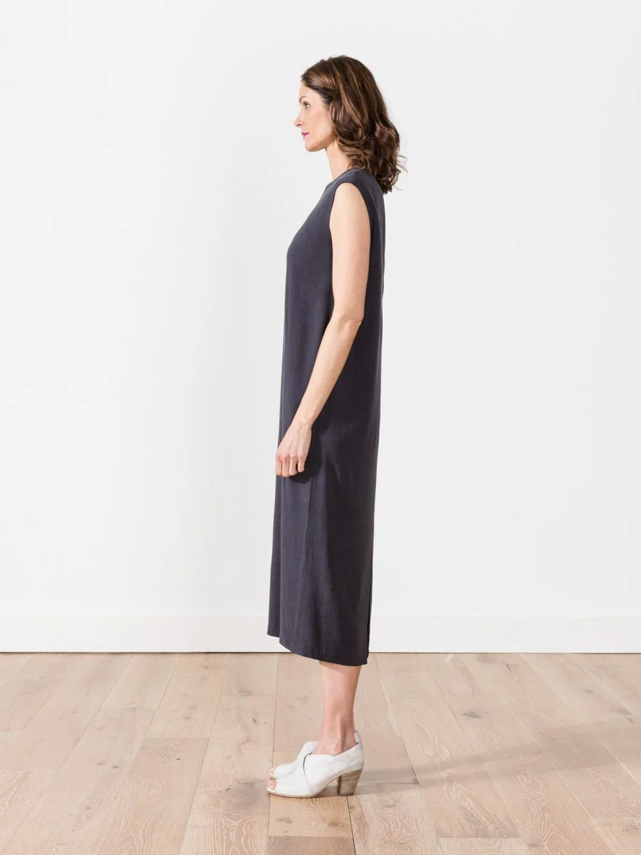 sleeveless keyhole maxi - Image 2