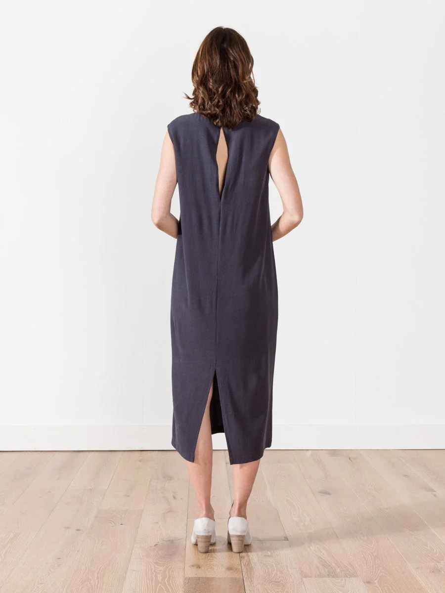 sleeveless keyhole maxi - Image 3