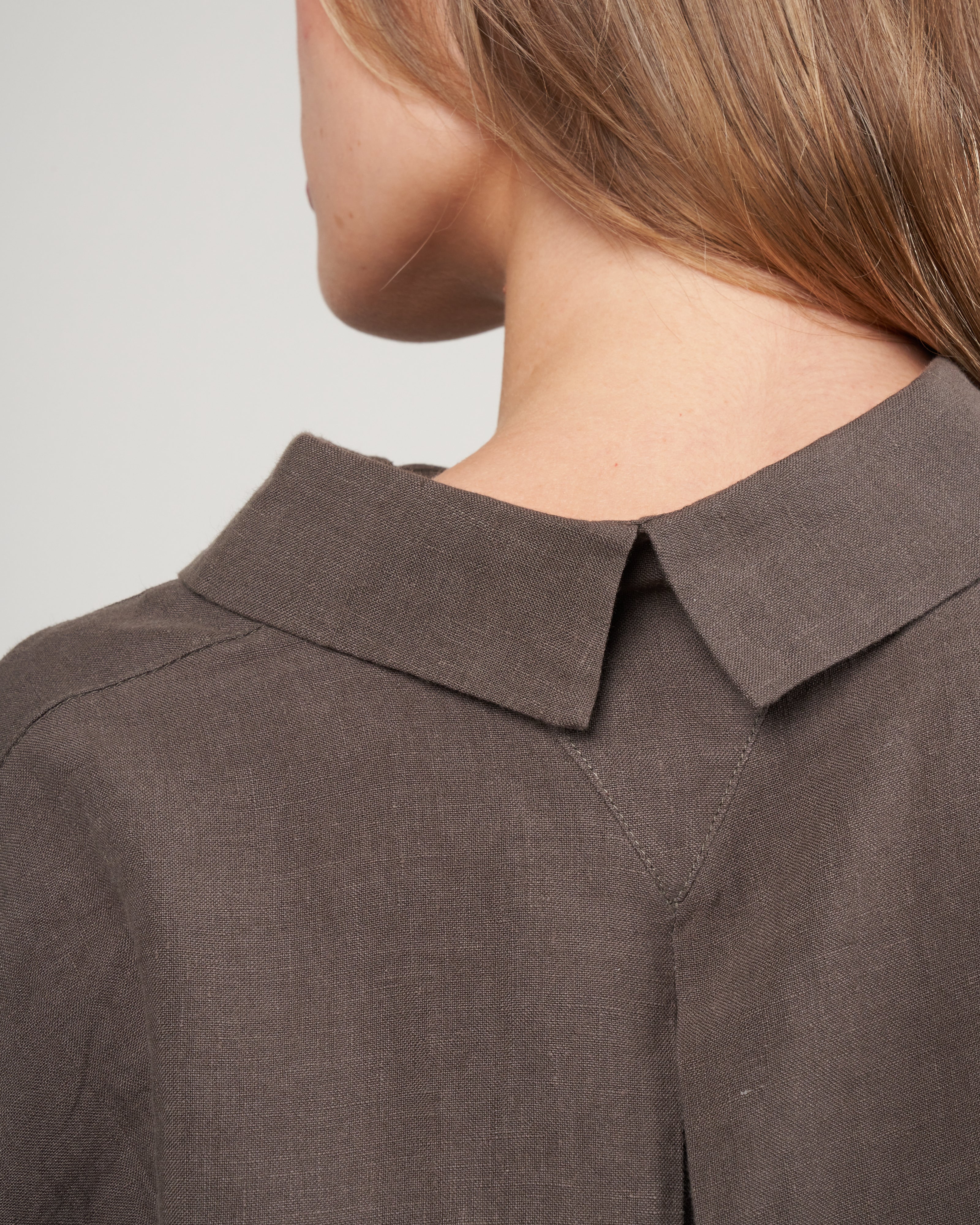 spring dolman shirt - dark oak - Image 5
