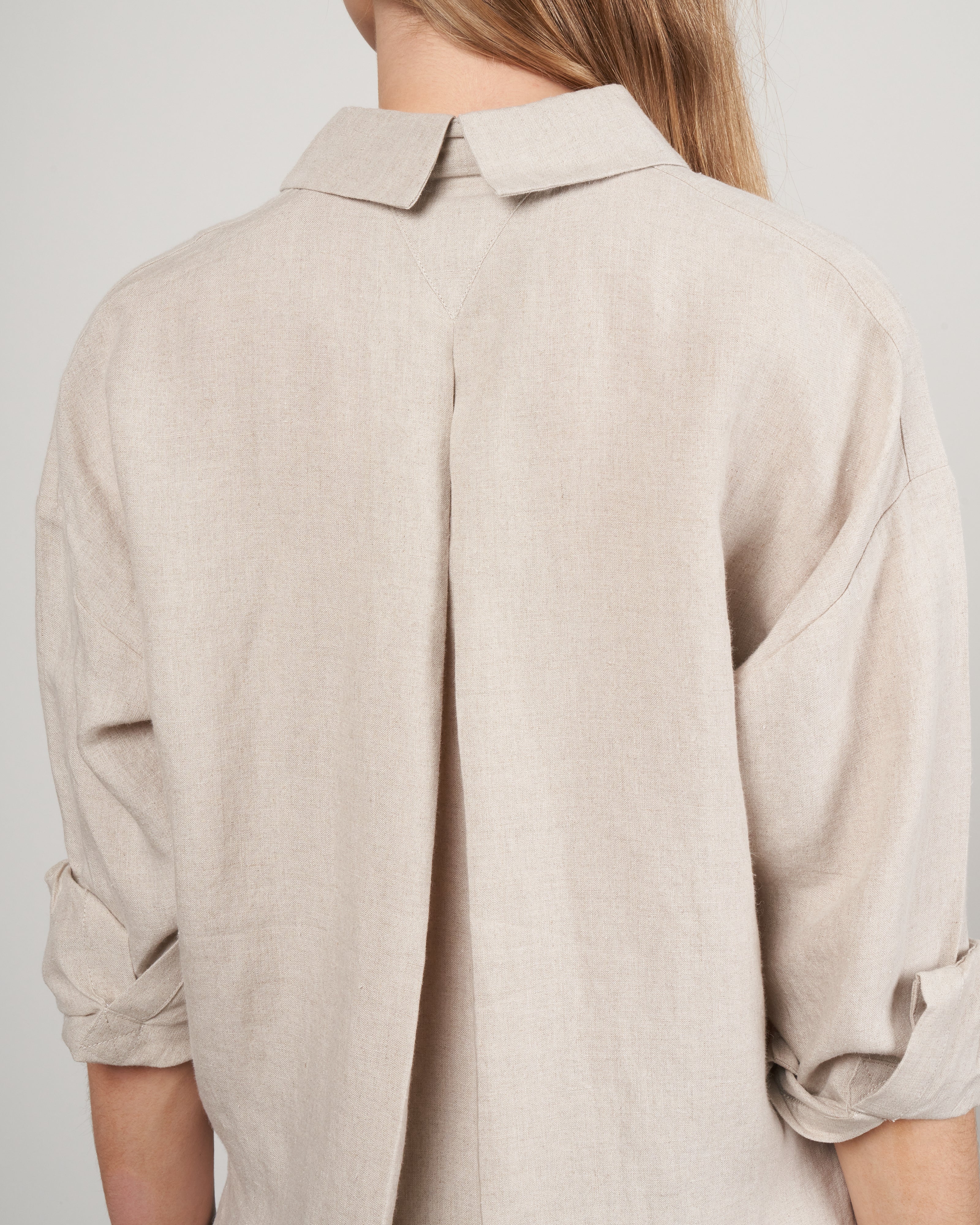 spring dolman shirt - oatmeal - Image 5
