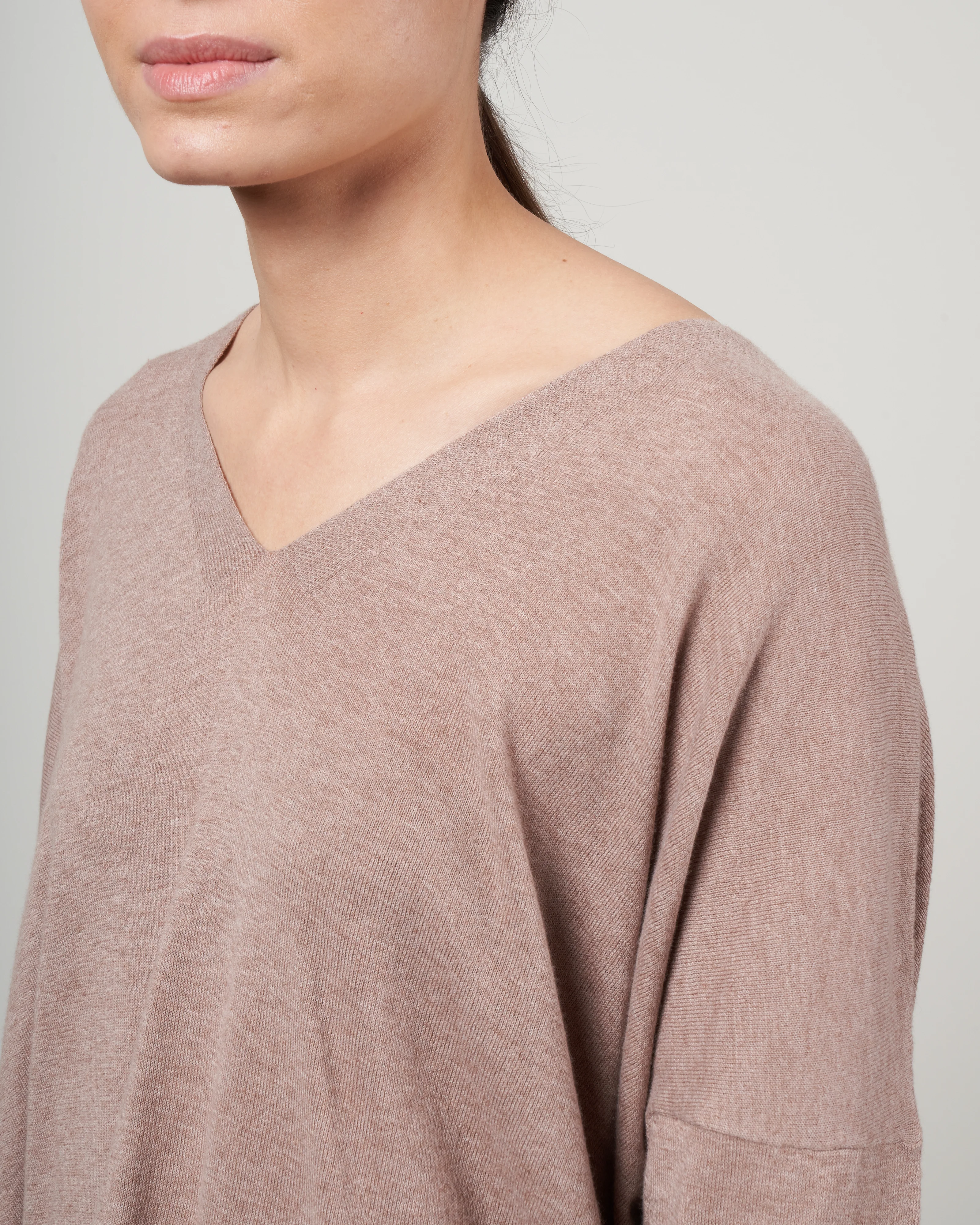 summer vneck sweater - dove - Image 5