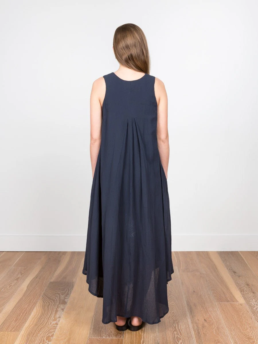 maxi dress - navy - Image 3