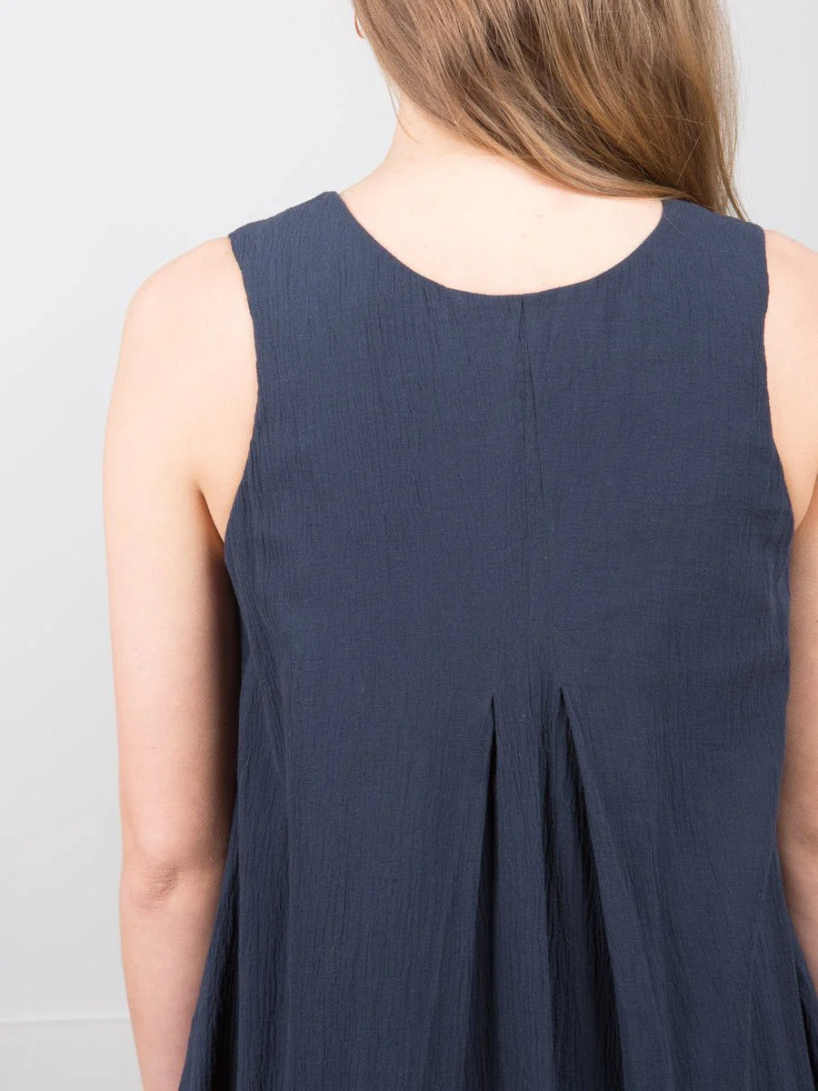 maxi dress - navy - Image 4