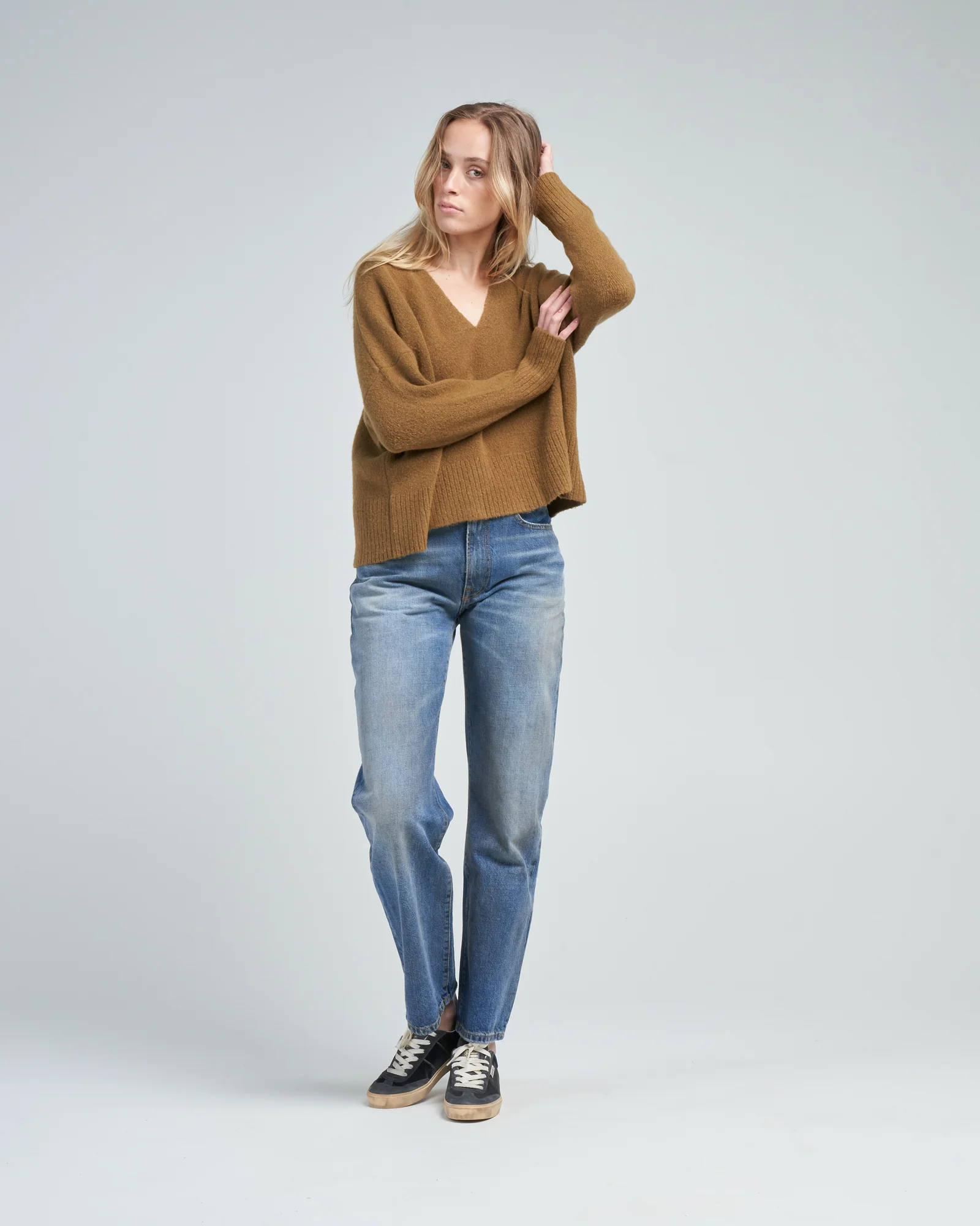 v neck sweater - Image 2