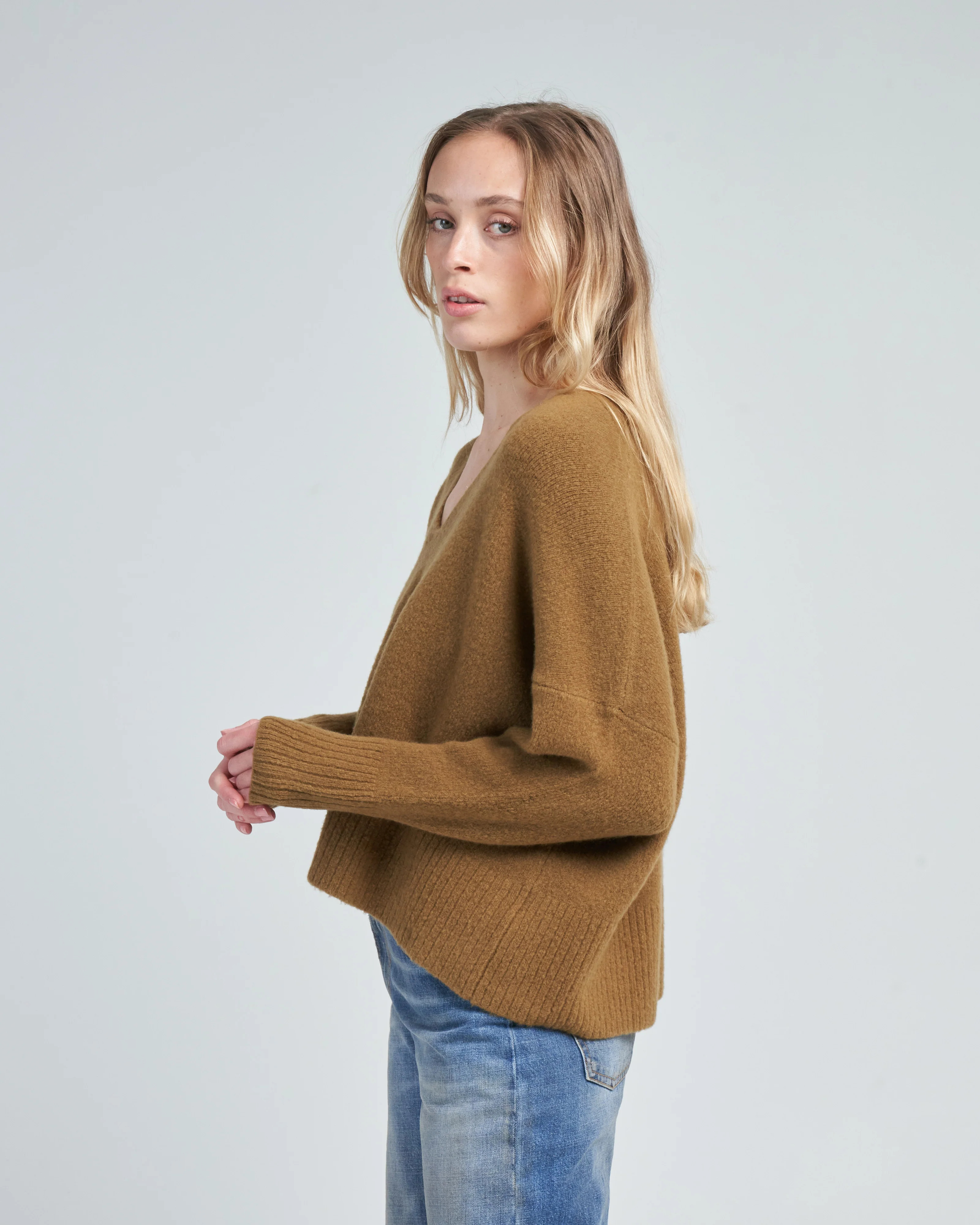 v neck sweater - Image 3