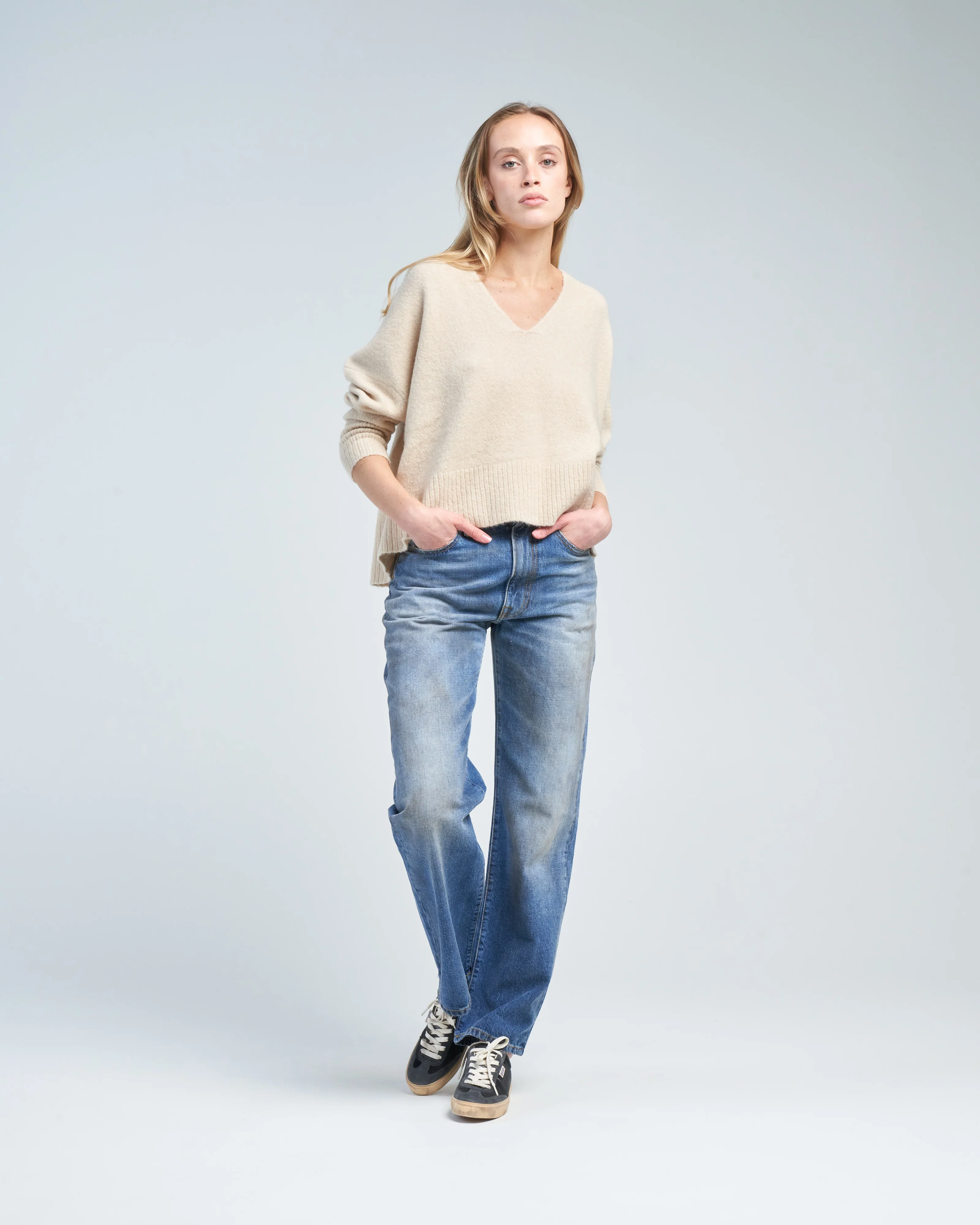 v neck sweater - Image 2