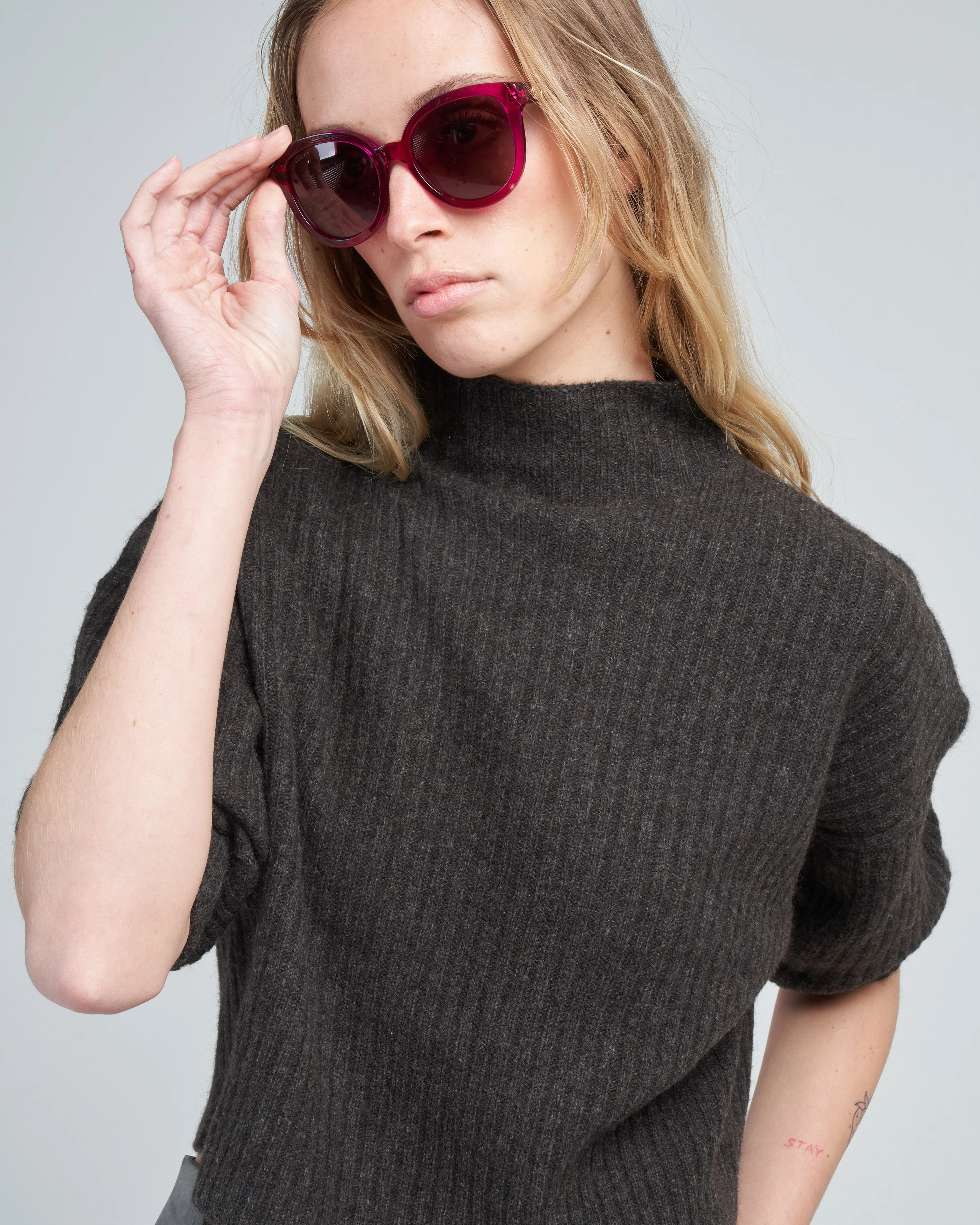 yak rib mock neck sweater - Image 5