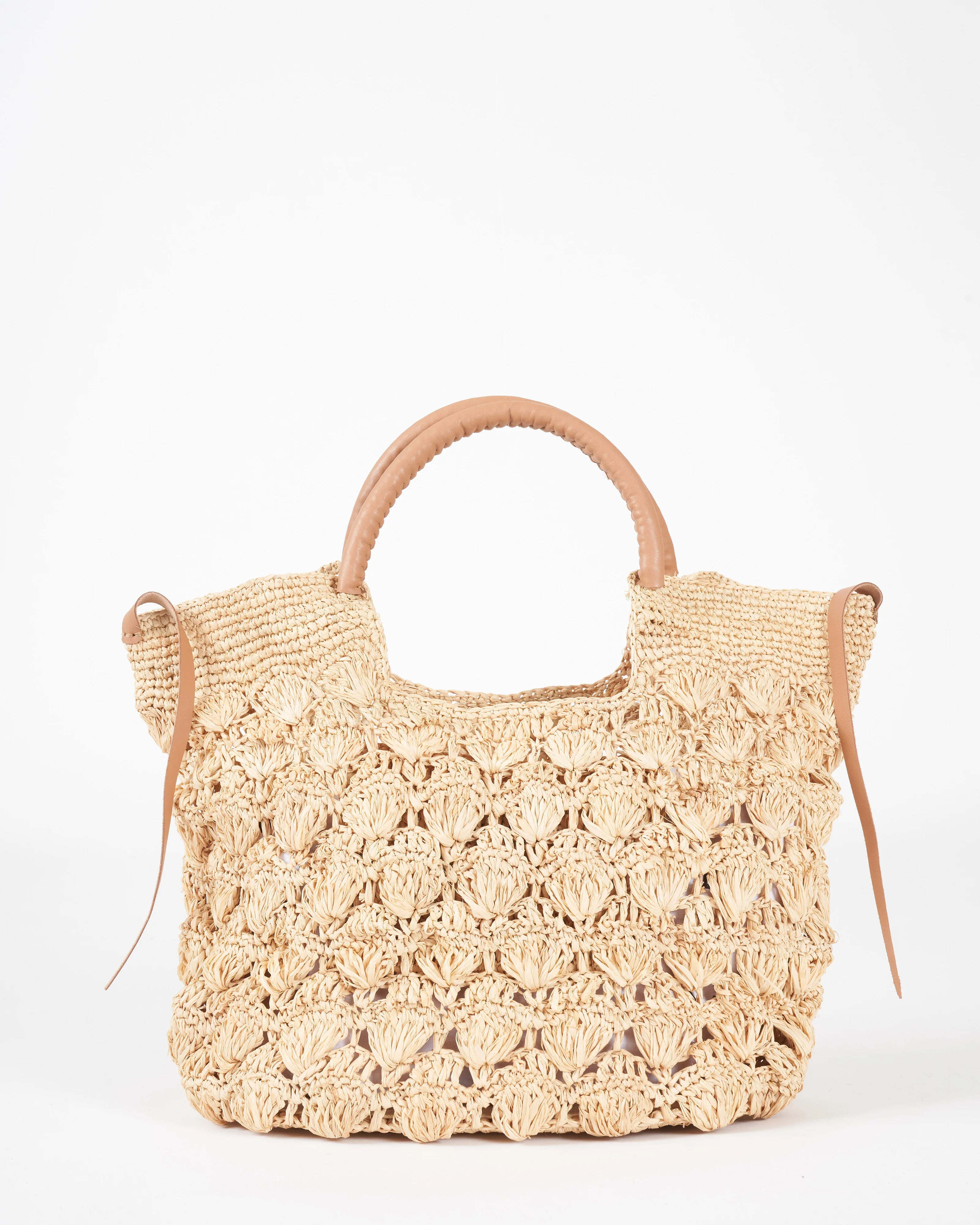 caisse pm woven tote - kaki - Image 3