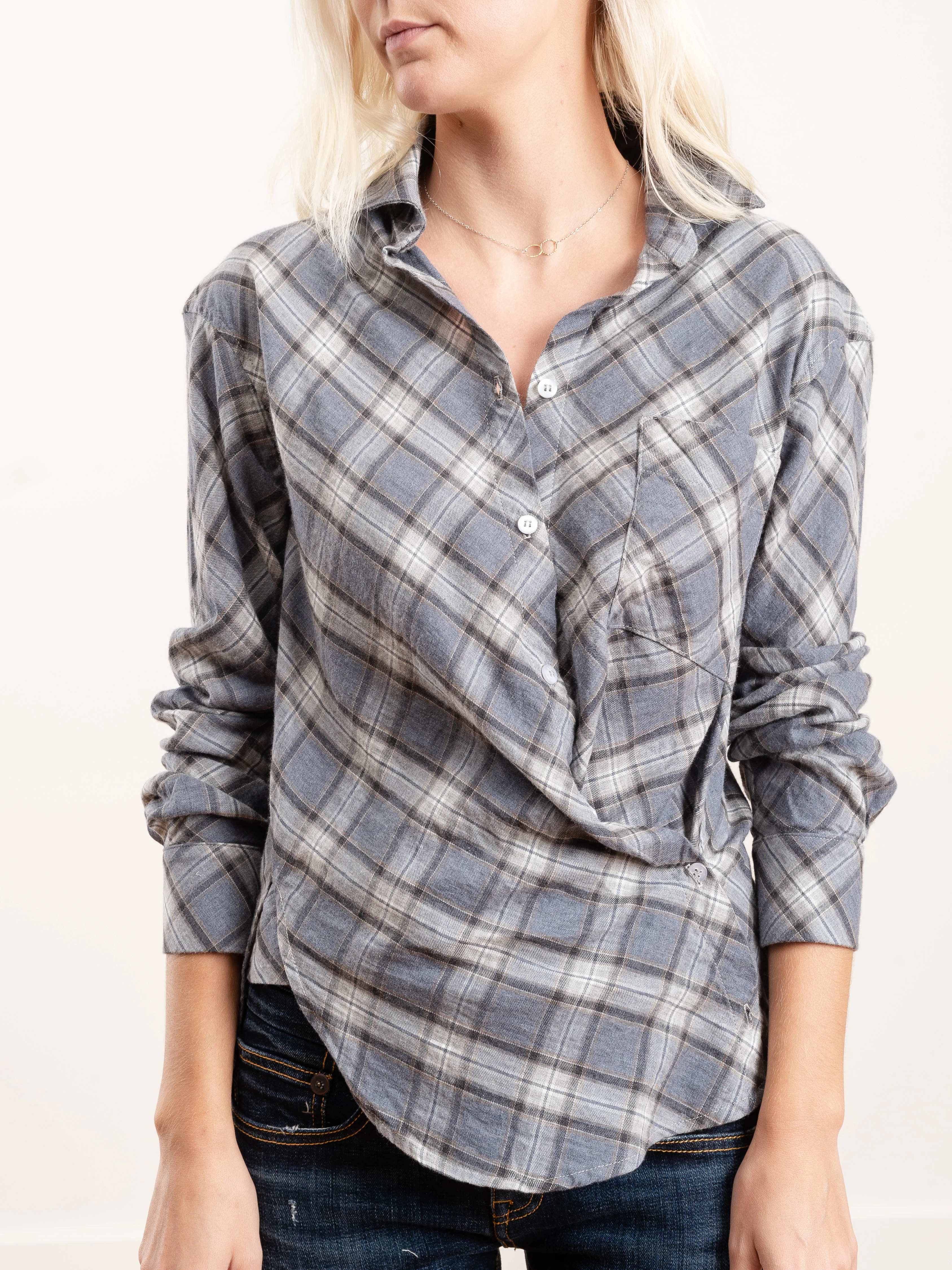 duke plaid twill oxford - Image 4