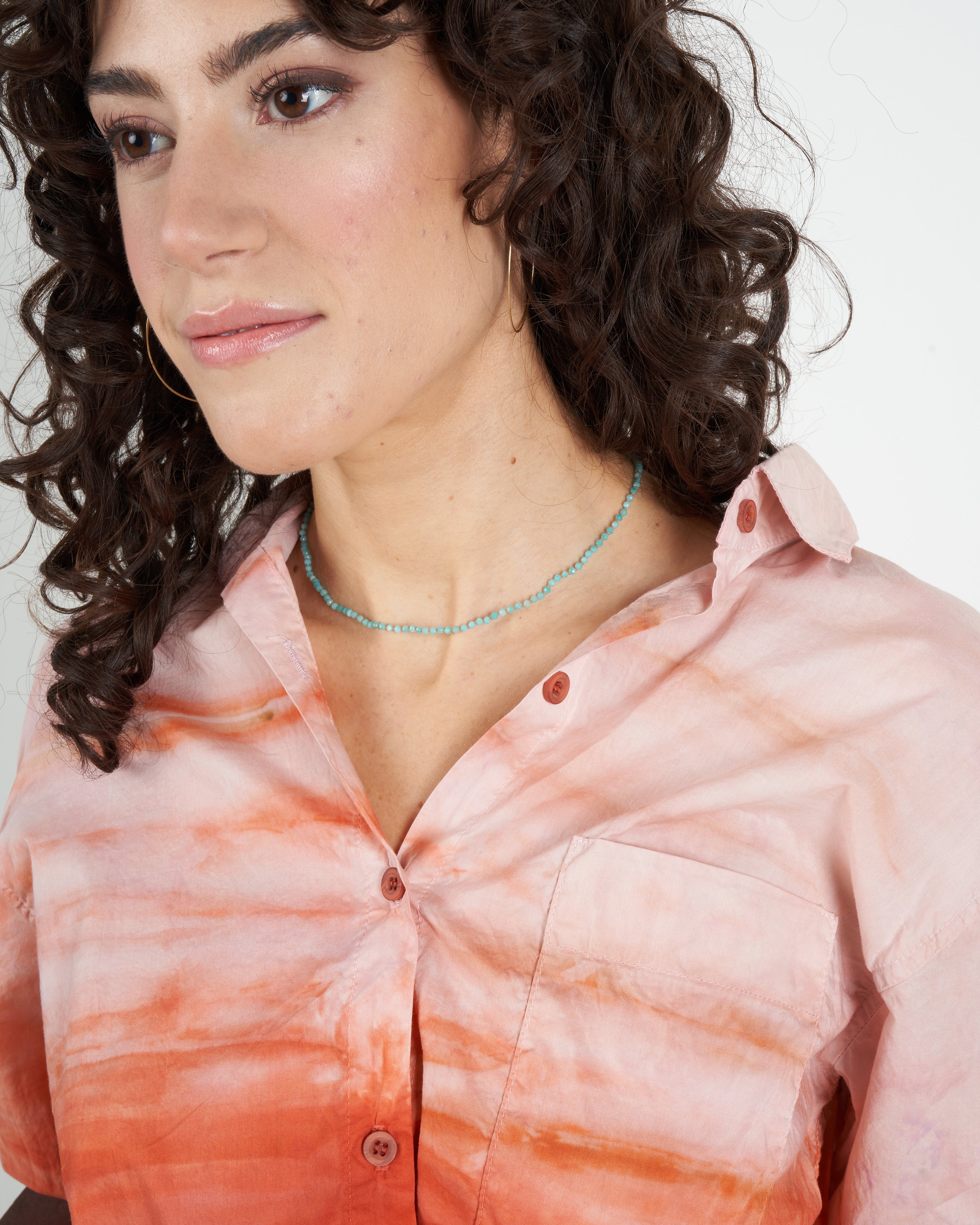 duke top - tie dye - rust - Image 5