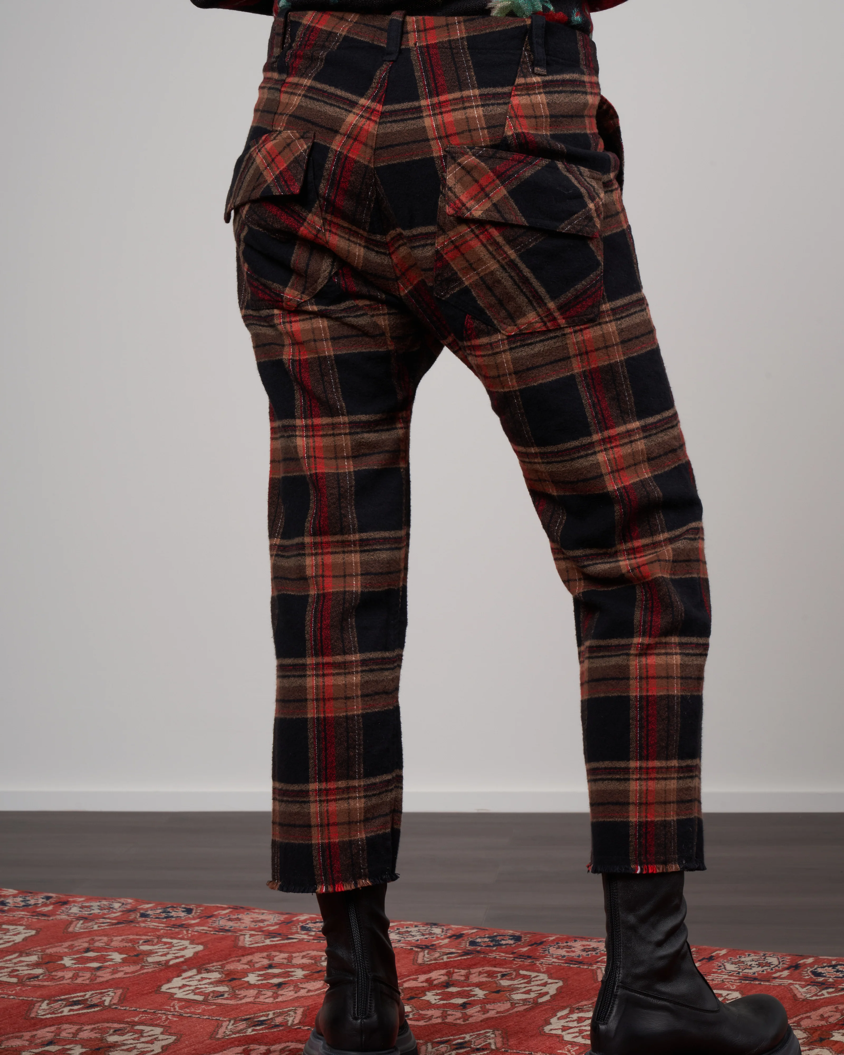 griffin flannel pant - espresso - Image 4
