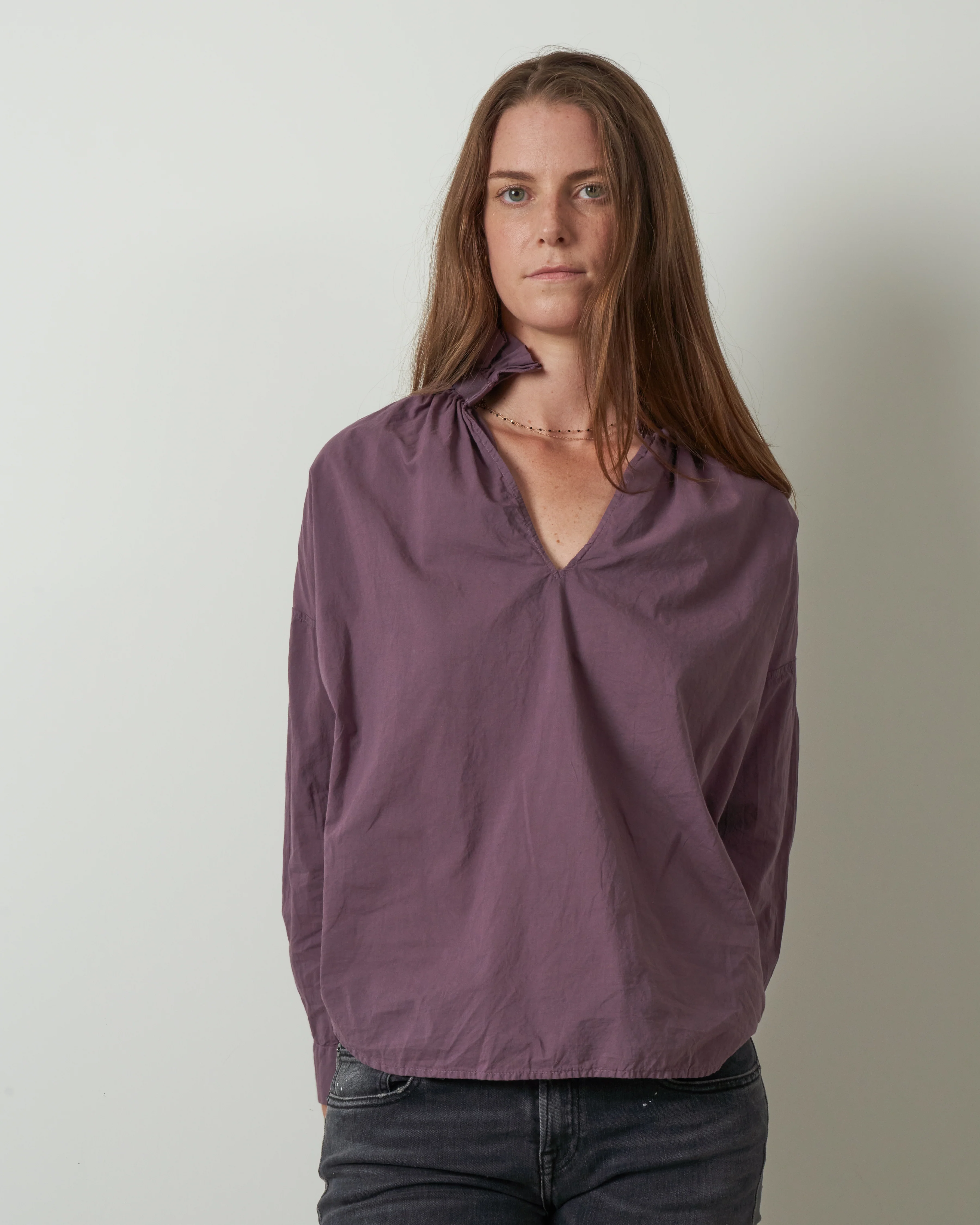 penelope cabo shirt - eggplant - Image 2