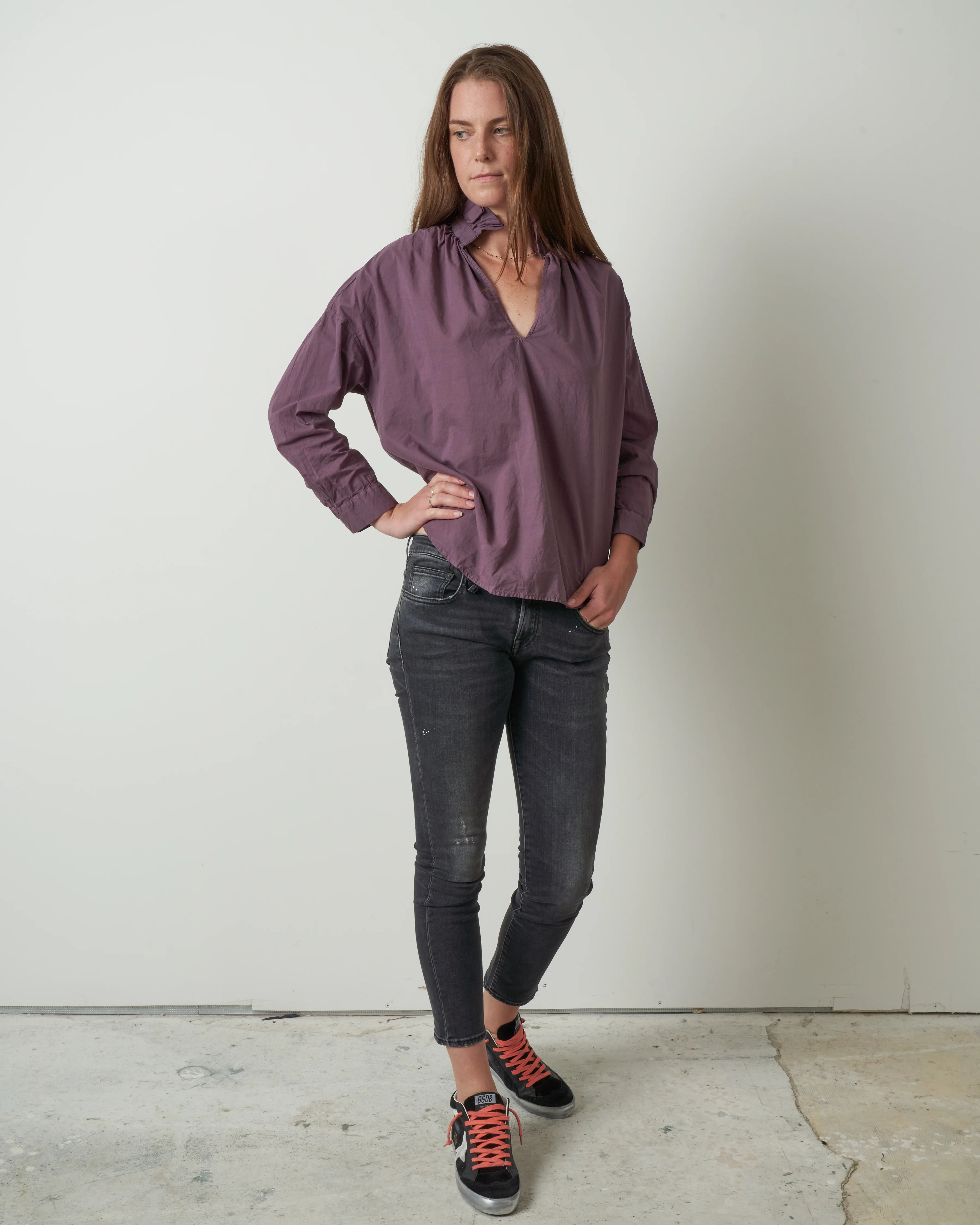 penelope cabo shirt - eggplant - Image 4