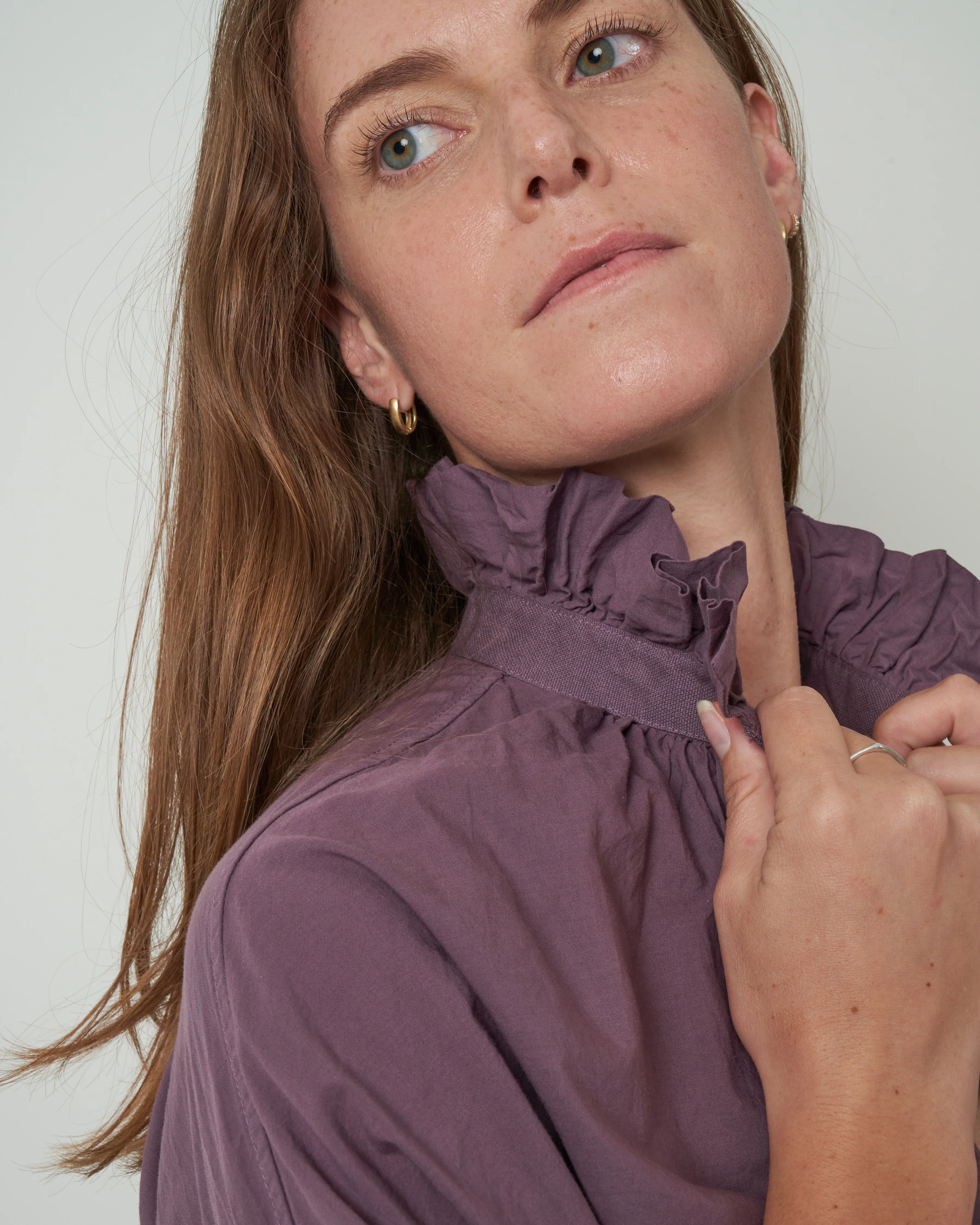 penelope cabo shirt - eggplant - Image 5