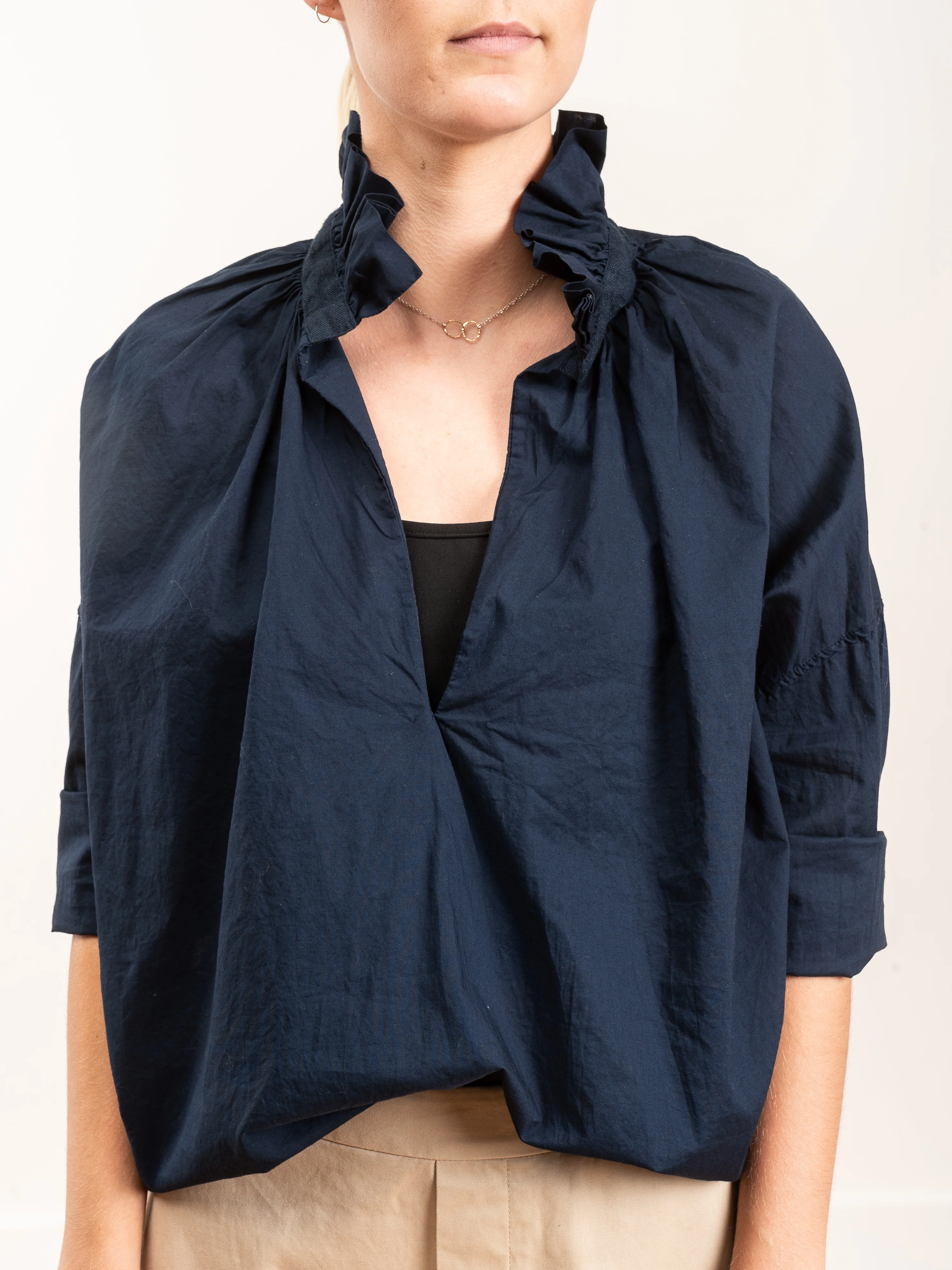 penelope shirt - navy - Image 4