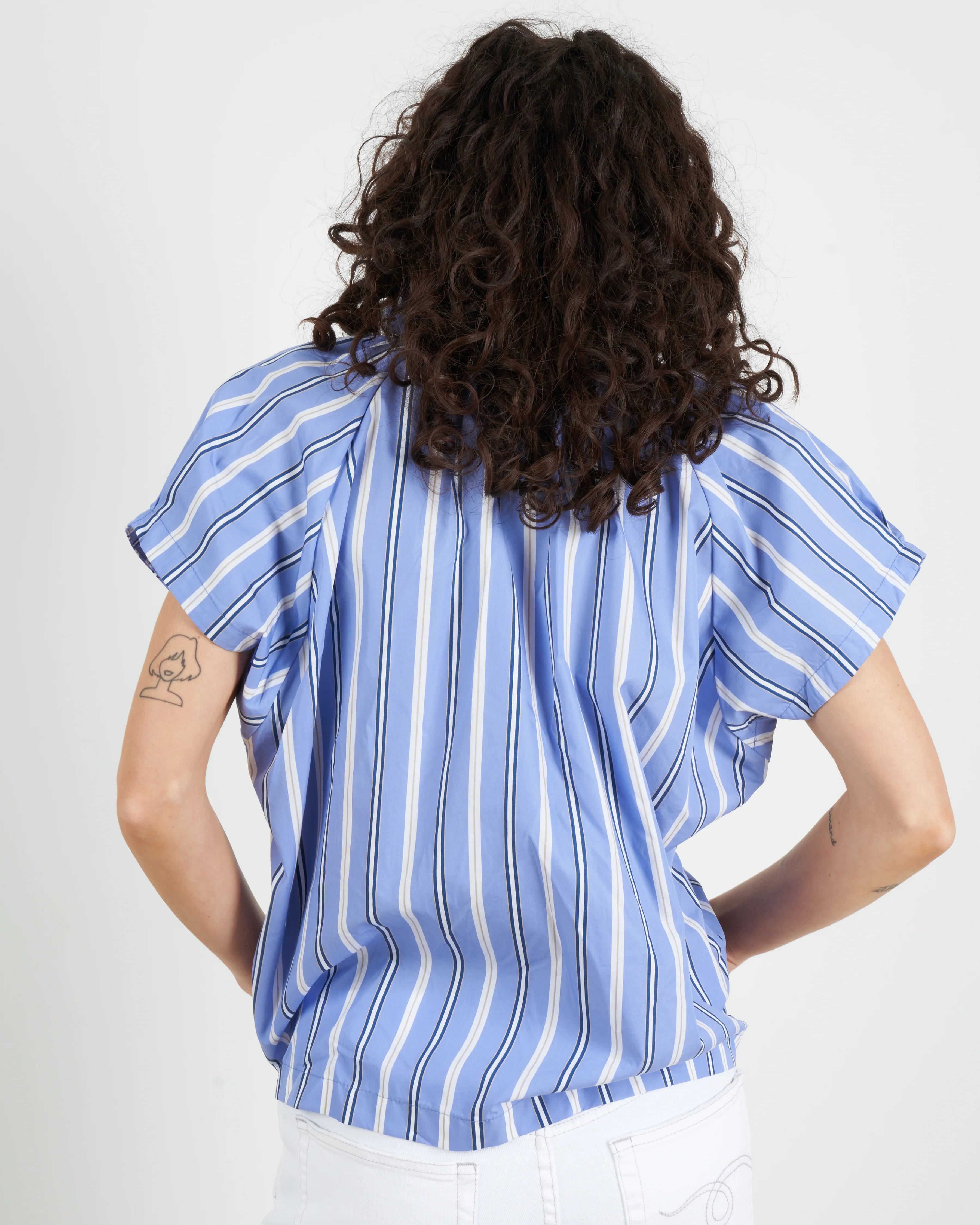 stella top - blue stripe - Image 3