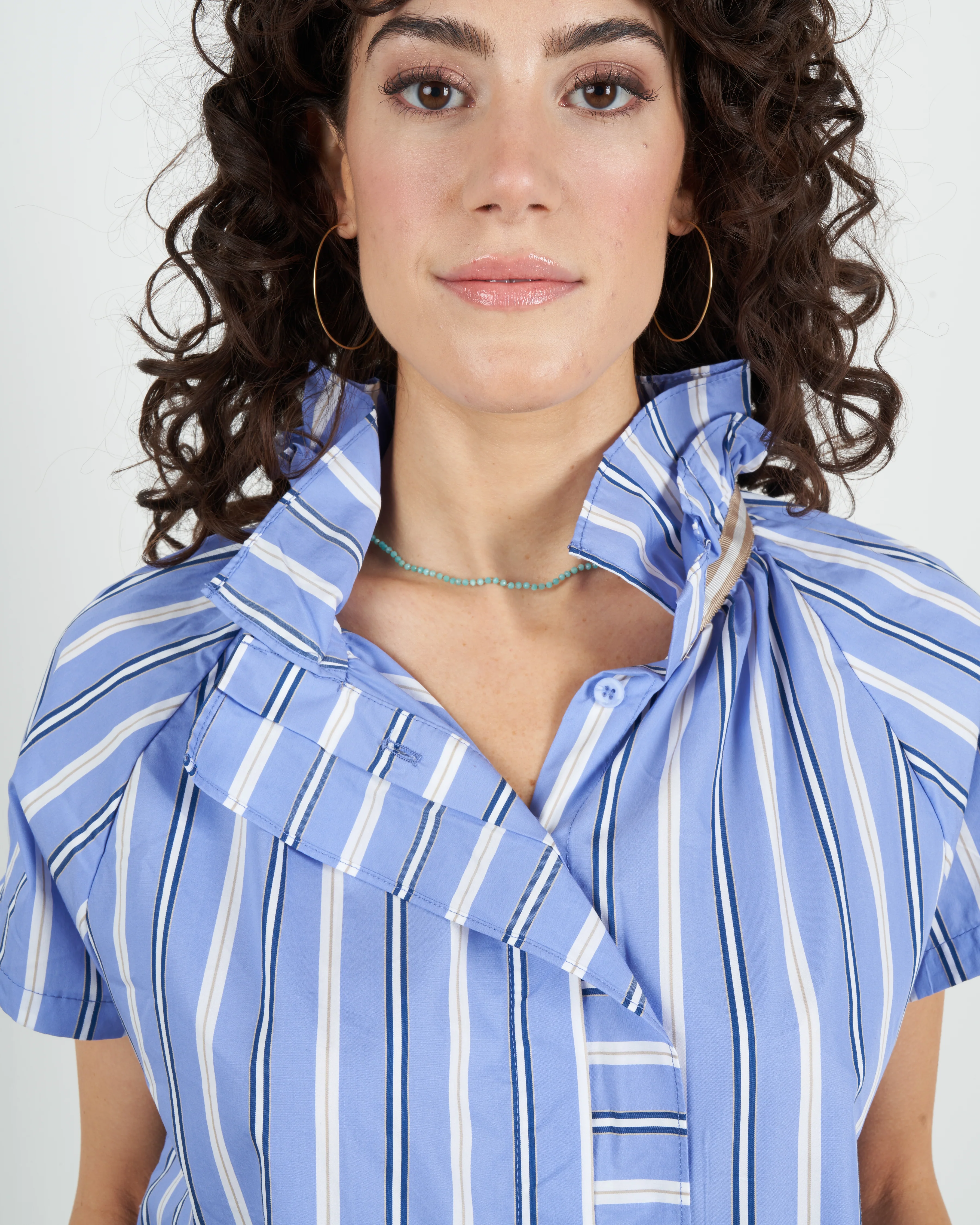 stella top - blue stripe - Image 5