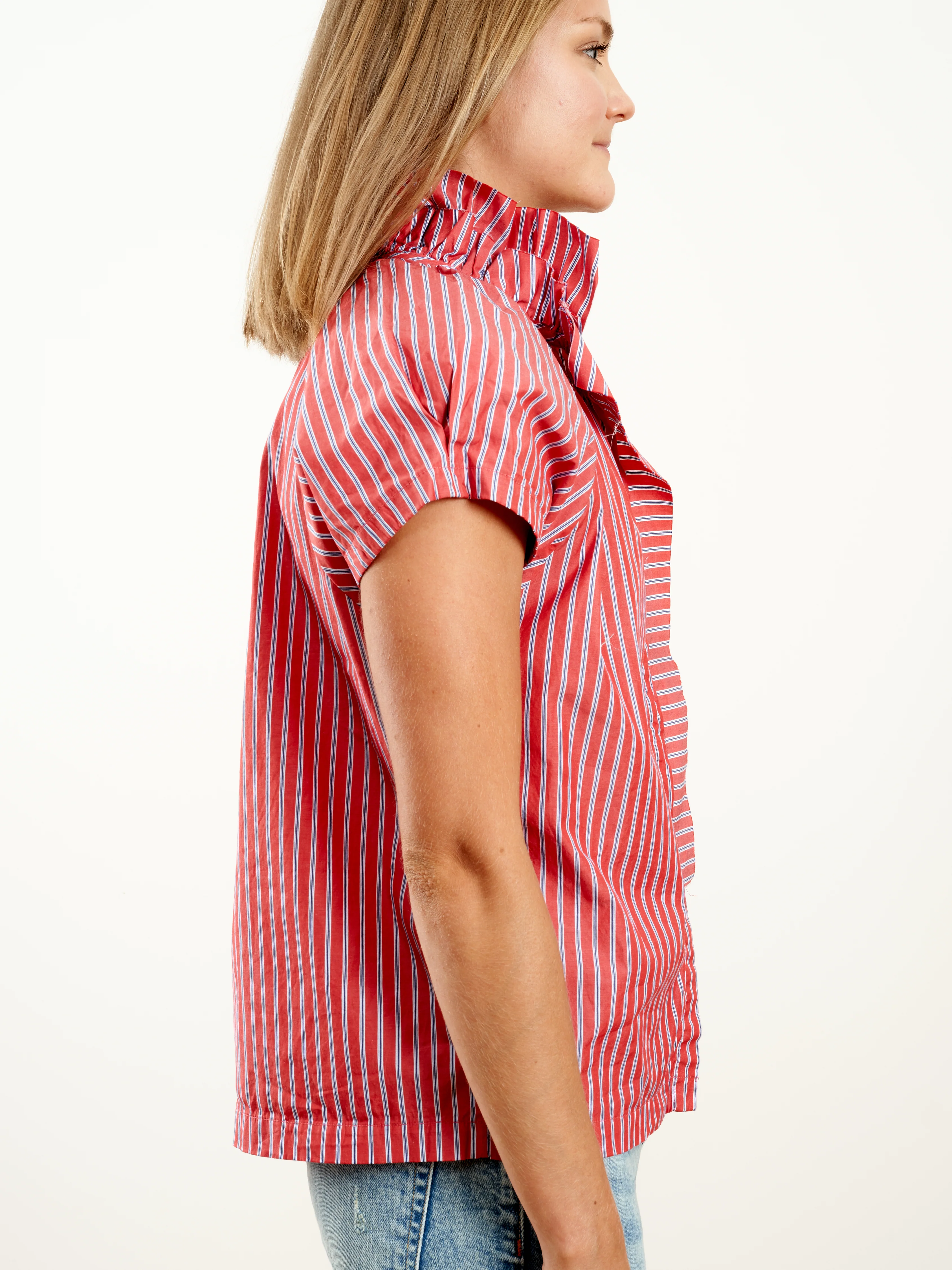 stella shirt - red stripe - Image 3