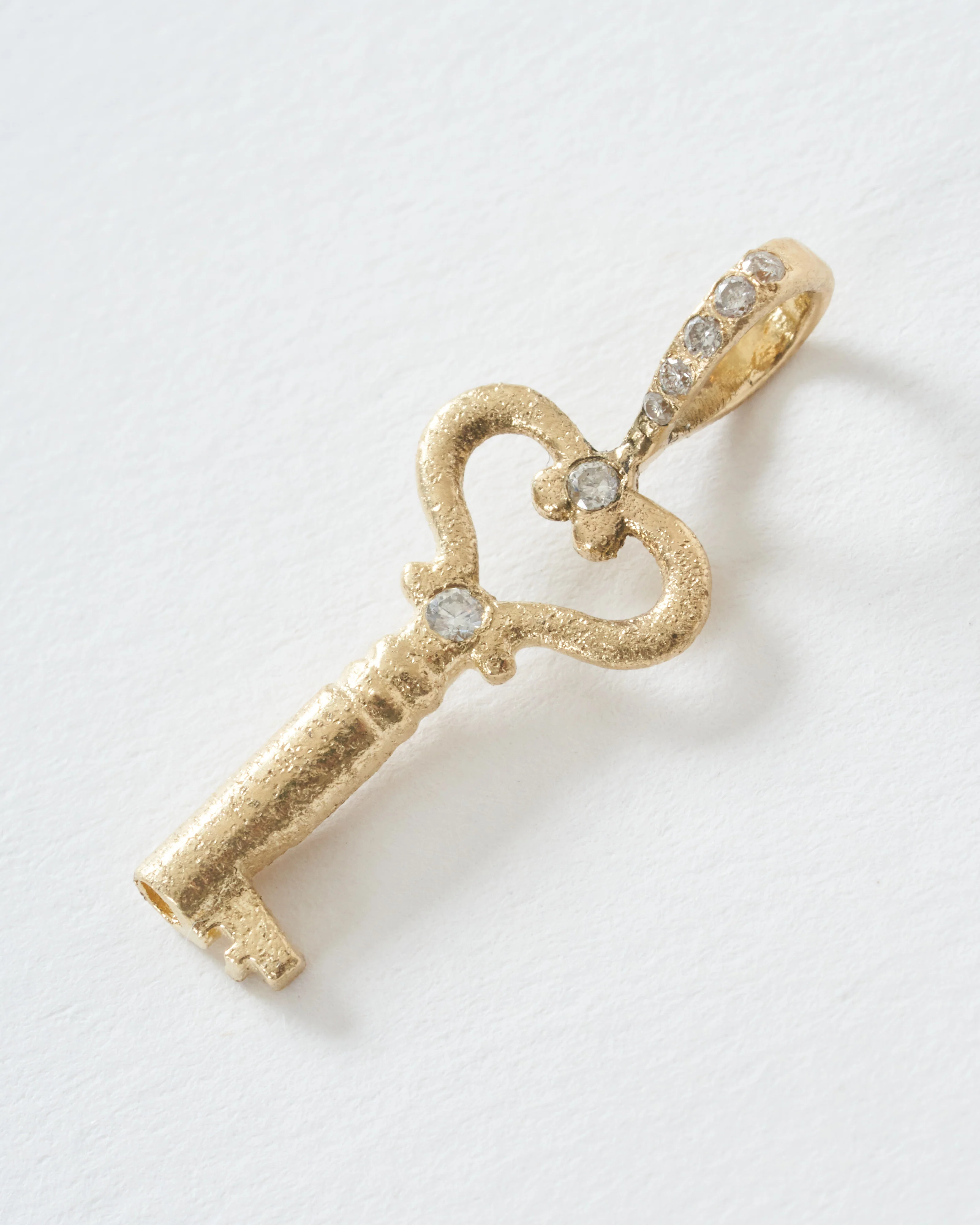 heart key charm - Image 3