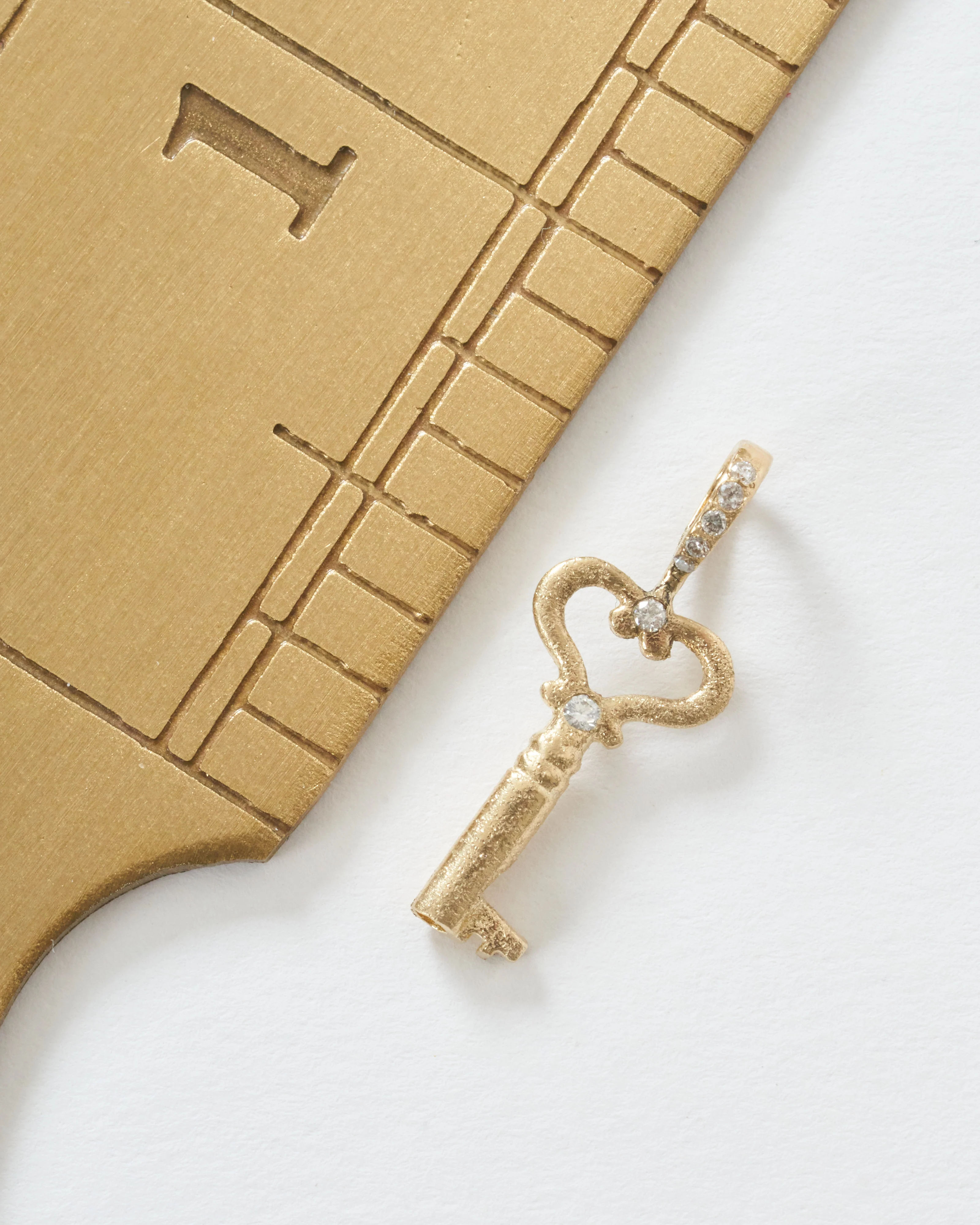 heart key charm - Image 4